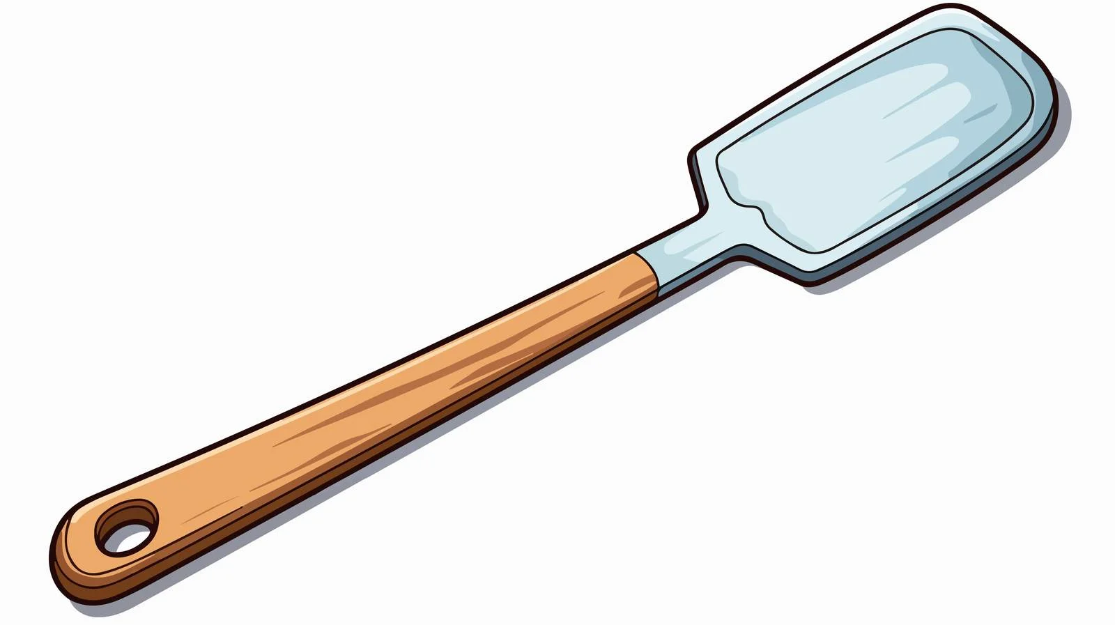 Quirky Cartoon Spatula Stock Vector Illustration — free download from Dotvec