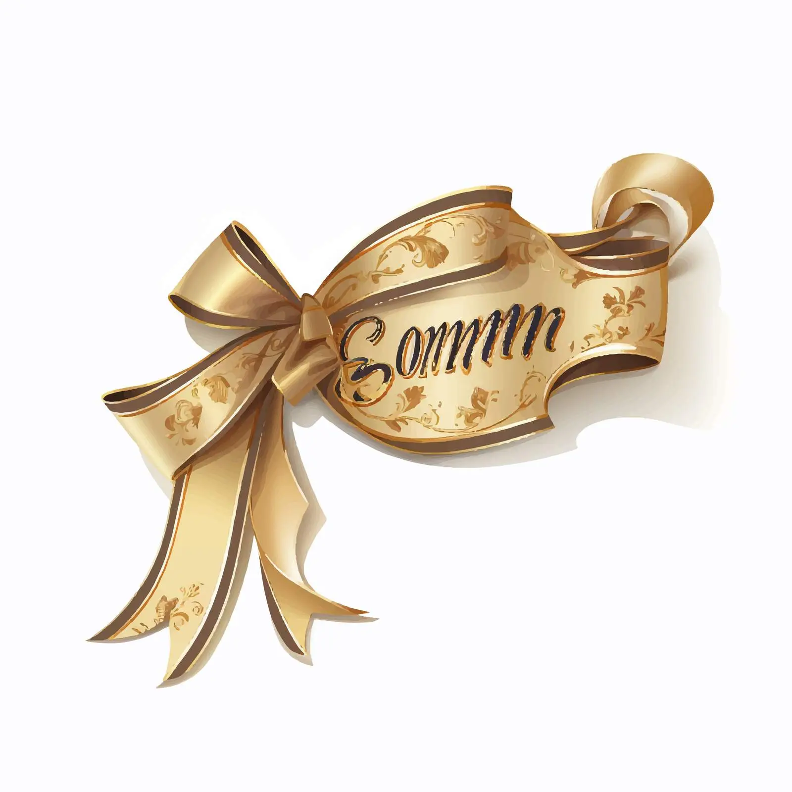 Elegant Coming Soon Ribbon Inscription Design — free download from Dotvec