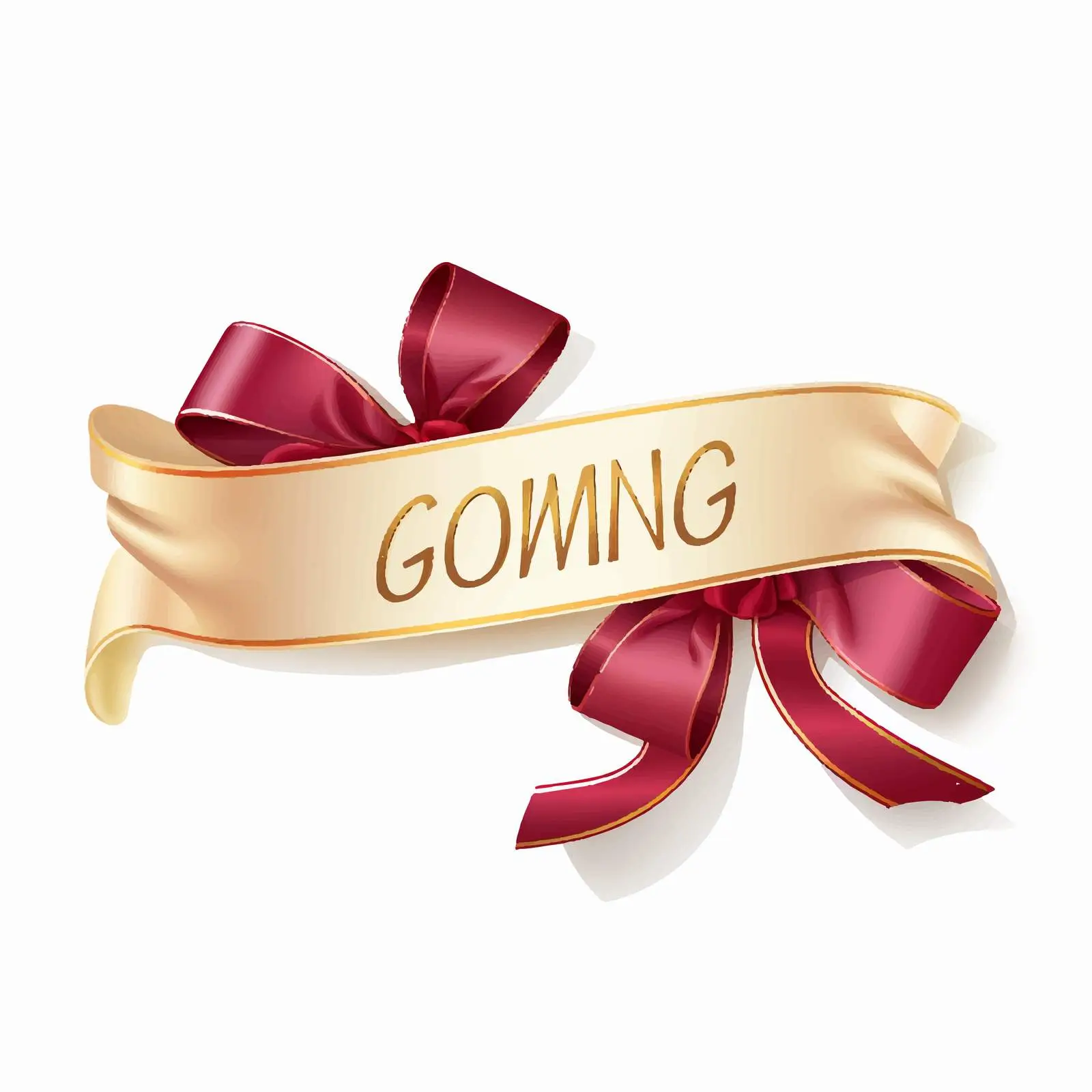 Coming Soon Ribbon Inscription Vector Design — free download from Dotvec