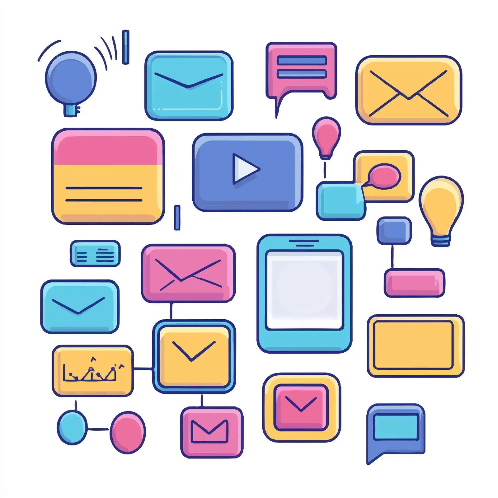 Digital Communication and Online Messaging — free download from Dotvec