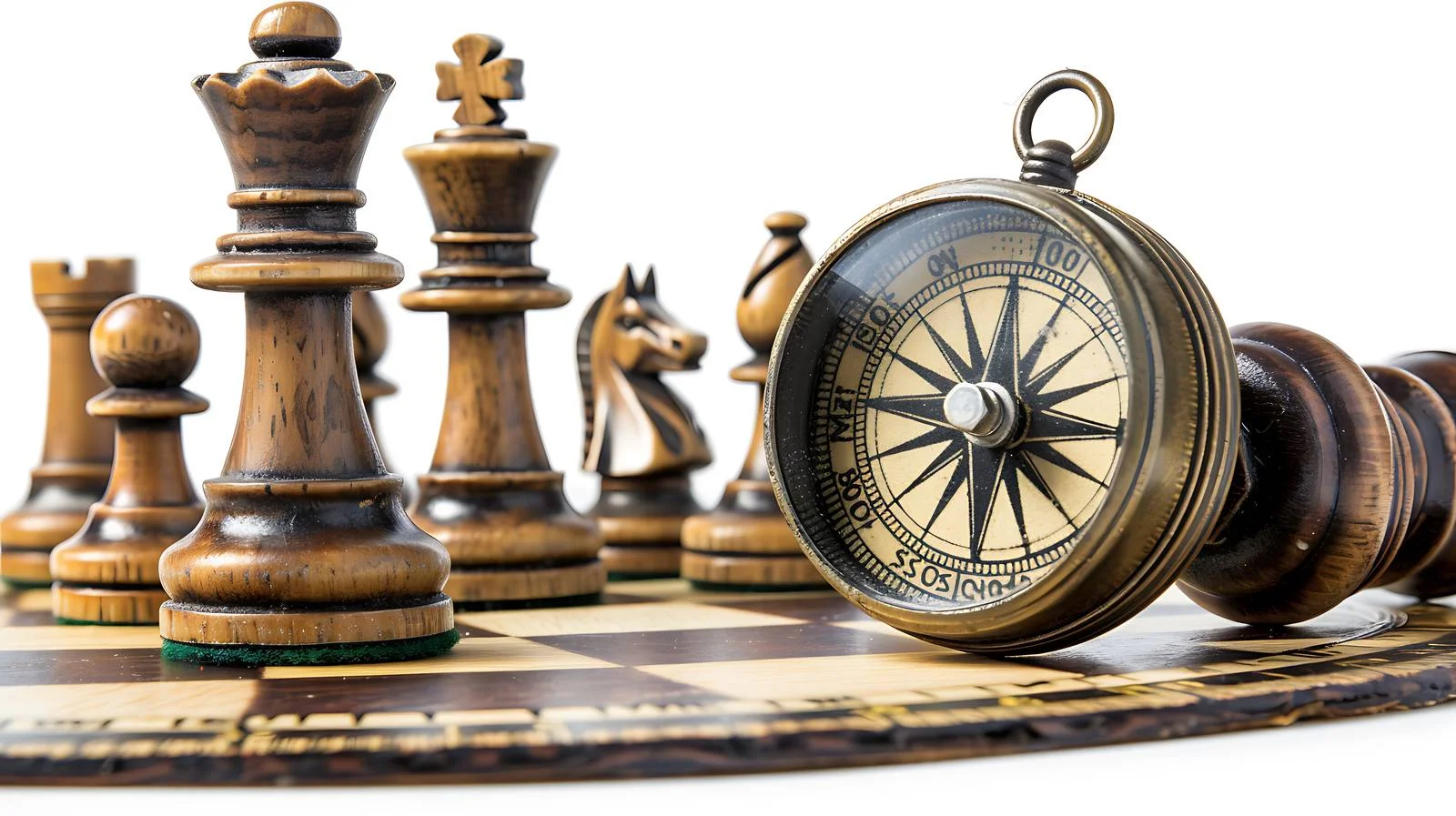 Strategy Concept on Chess Board Game — free download from Dotvec