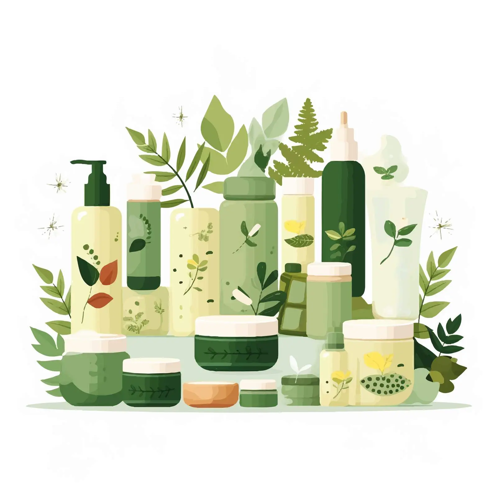 Natural Organic Cosmetic Spa Cleansing Products — free download from Dotvec