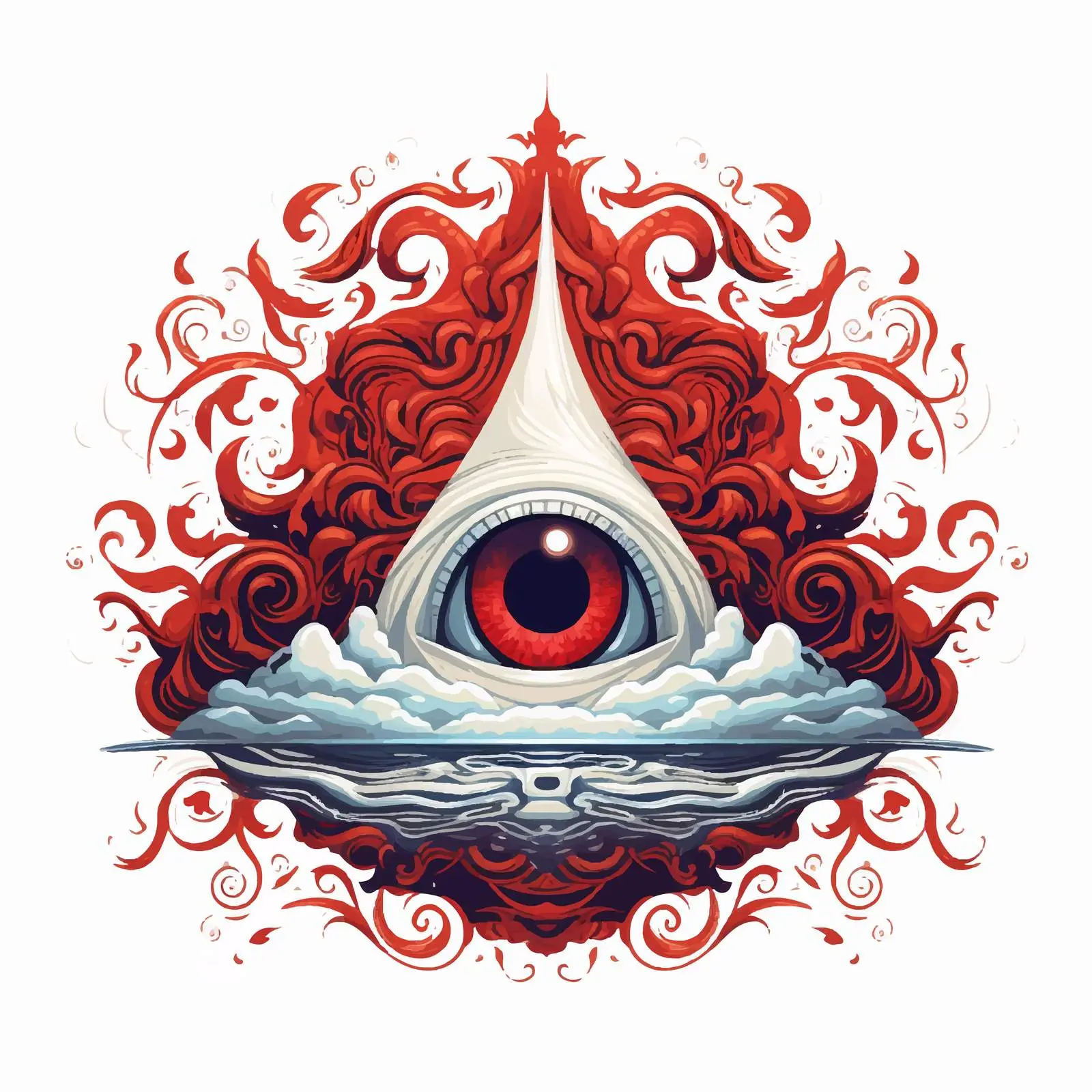 Turkish Eye God Look Down from Heavens — free download from Dotvec