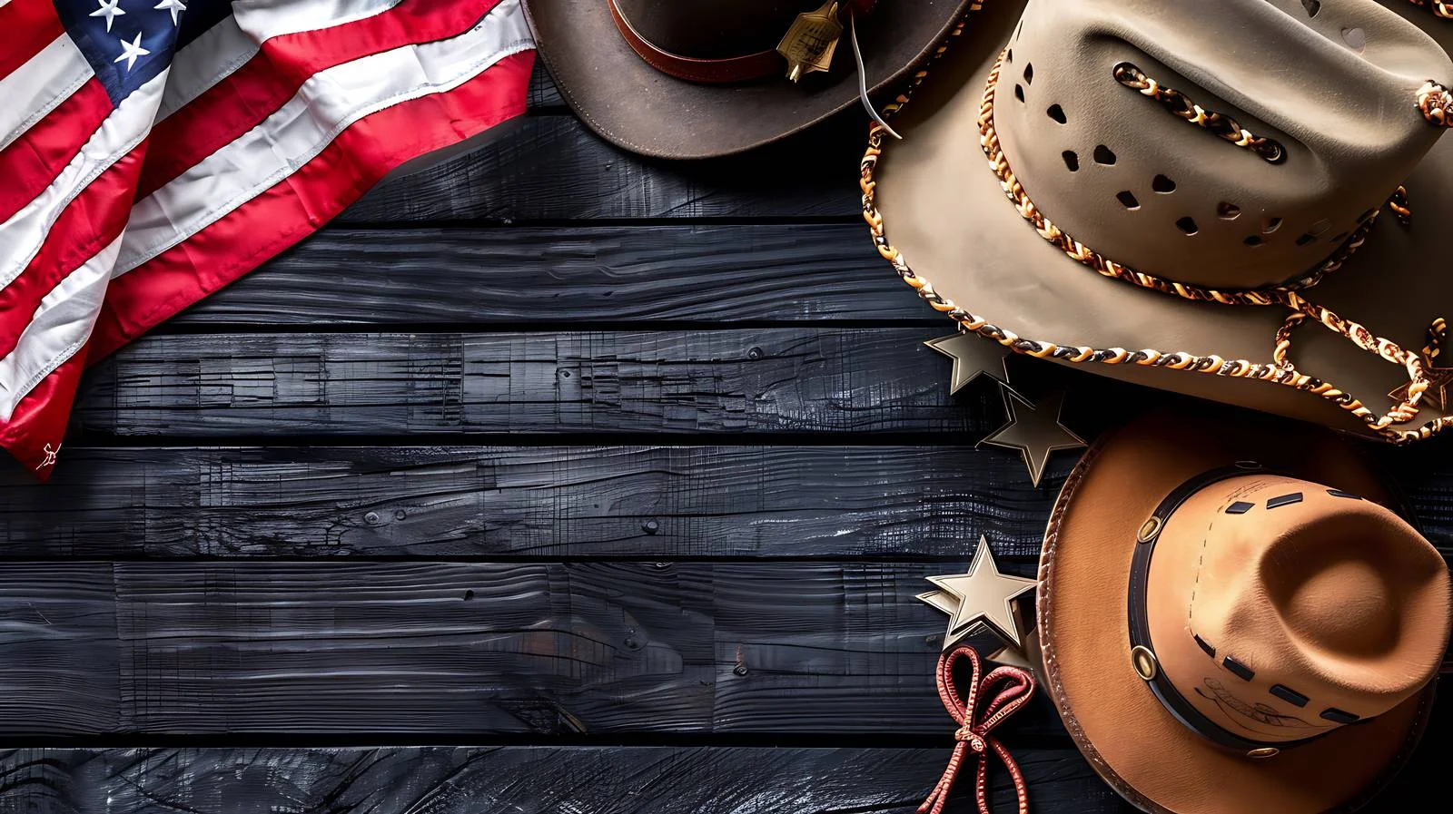 Cowboy Accessories Composition — free download from Dotvec