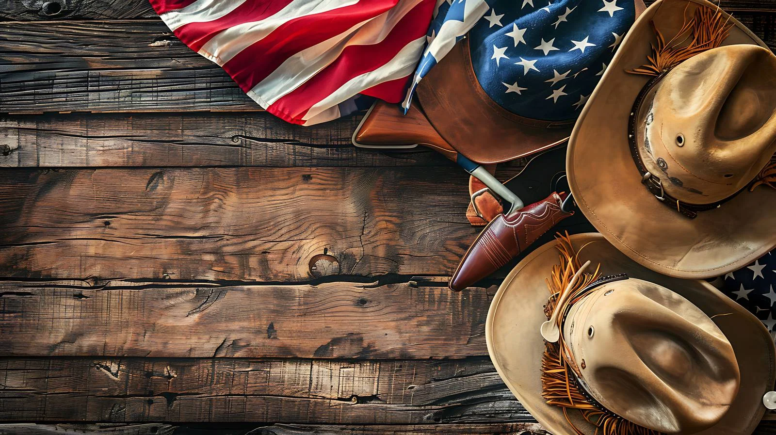 Western Cowboy Accessories Composition — free download from Dotvec