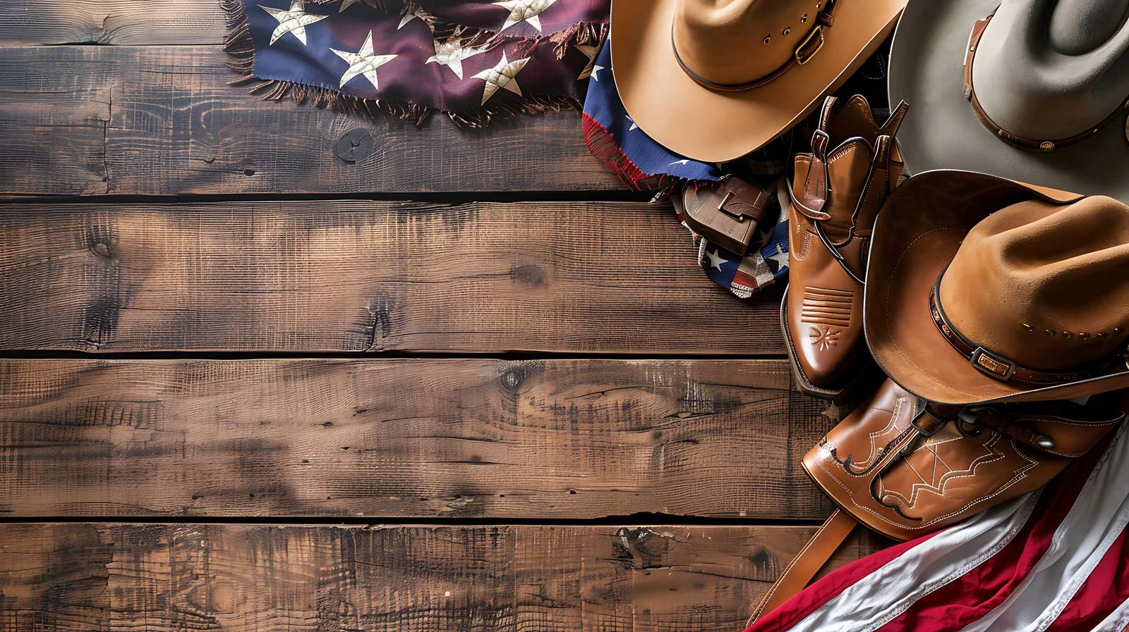 Cowboy Accessories Composition — free download from Dotvec