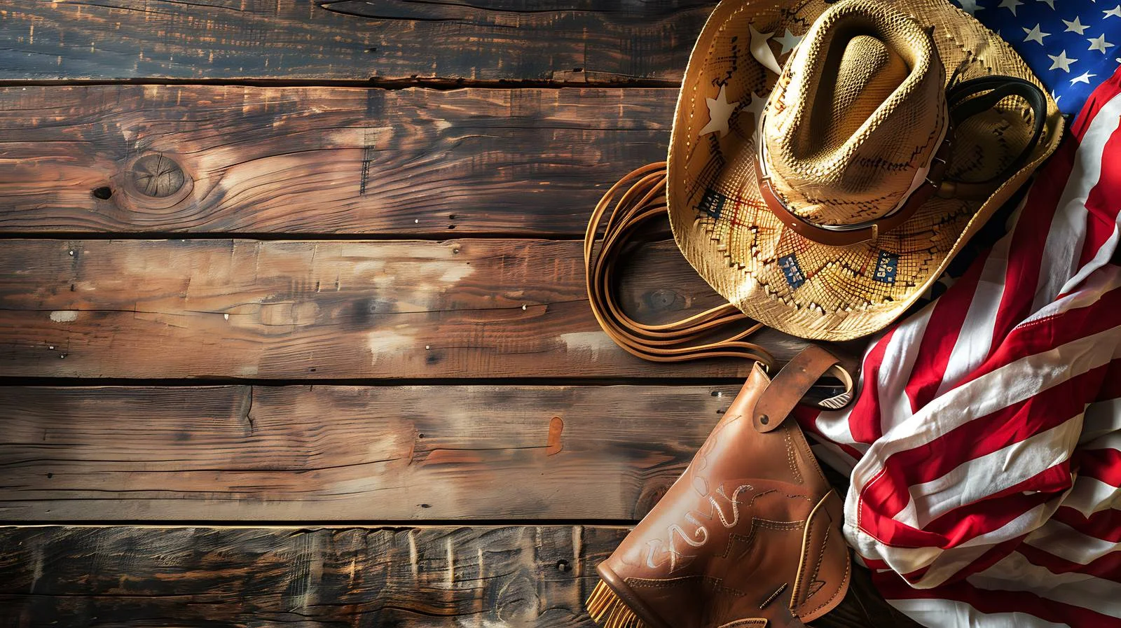 Cowboy Accessories Composition — free download from Dotvec