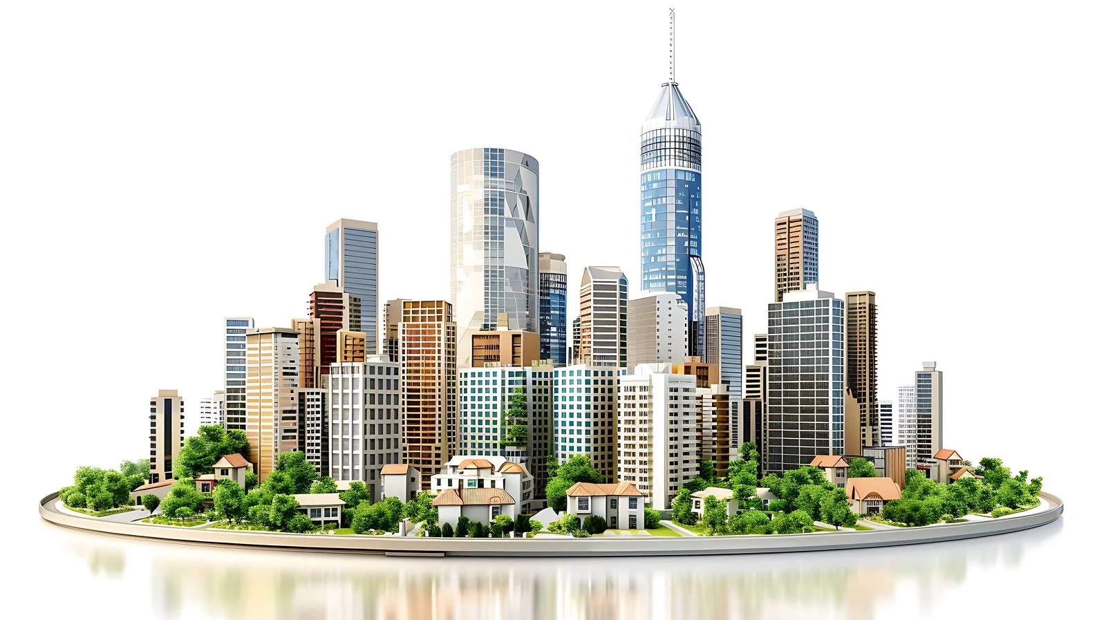 Professional Comprehensive Development on White Background — free download from Dotvec