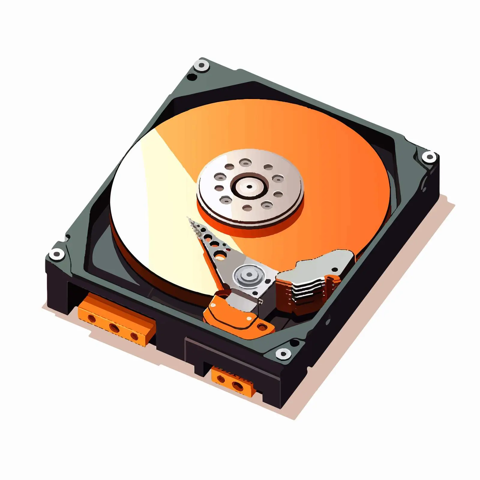 Internal Hard Disk Drive for Data Storage – free hard drive image from Dotvec