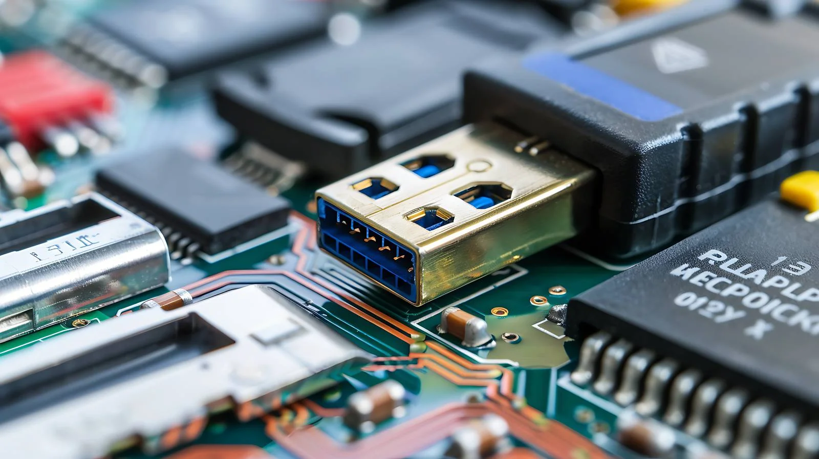 Computer Port and Storage Devices — free download from Dotvec