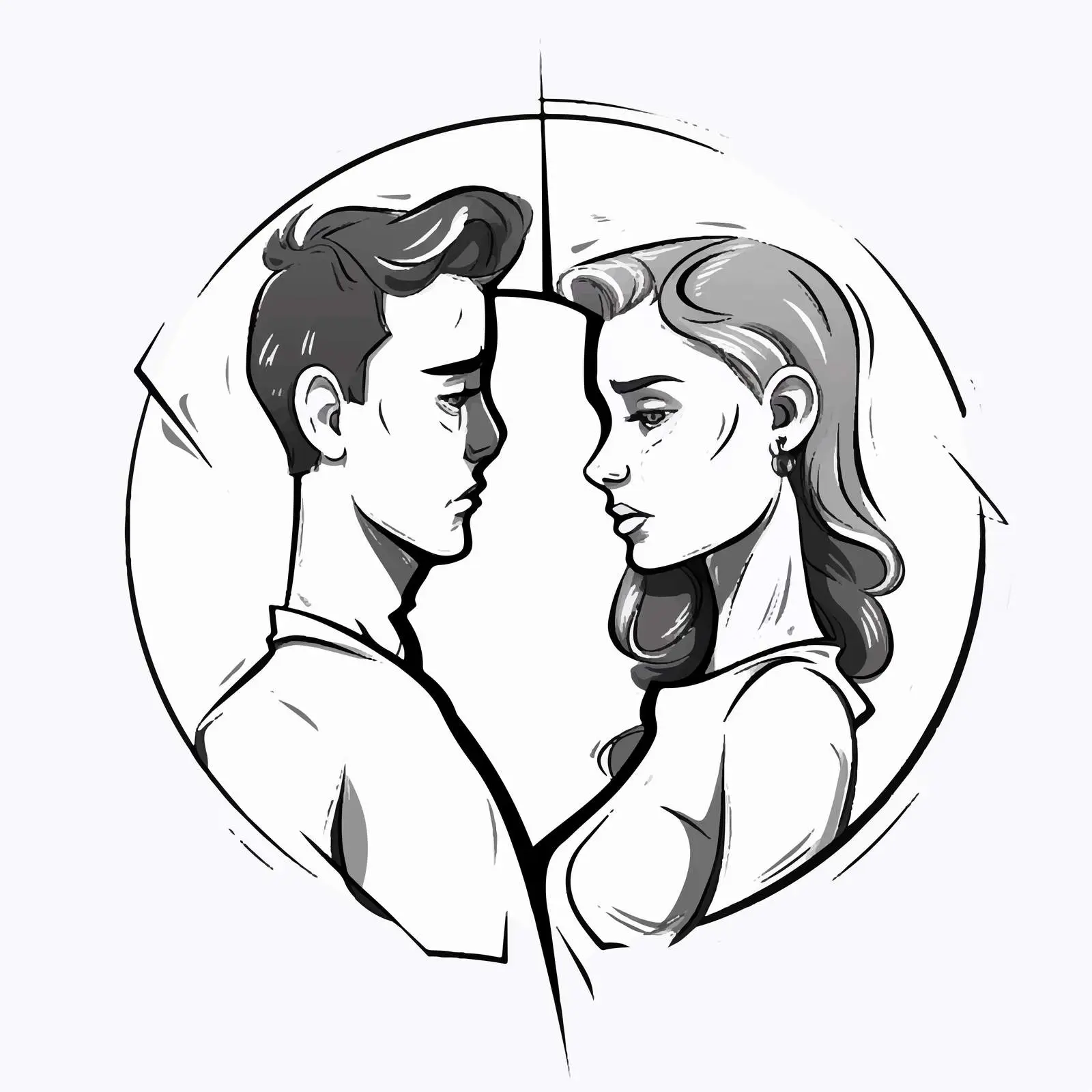 Divorce Impact on Family Relationships and Emotions – free split image from Dotvec