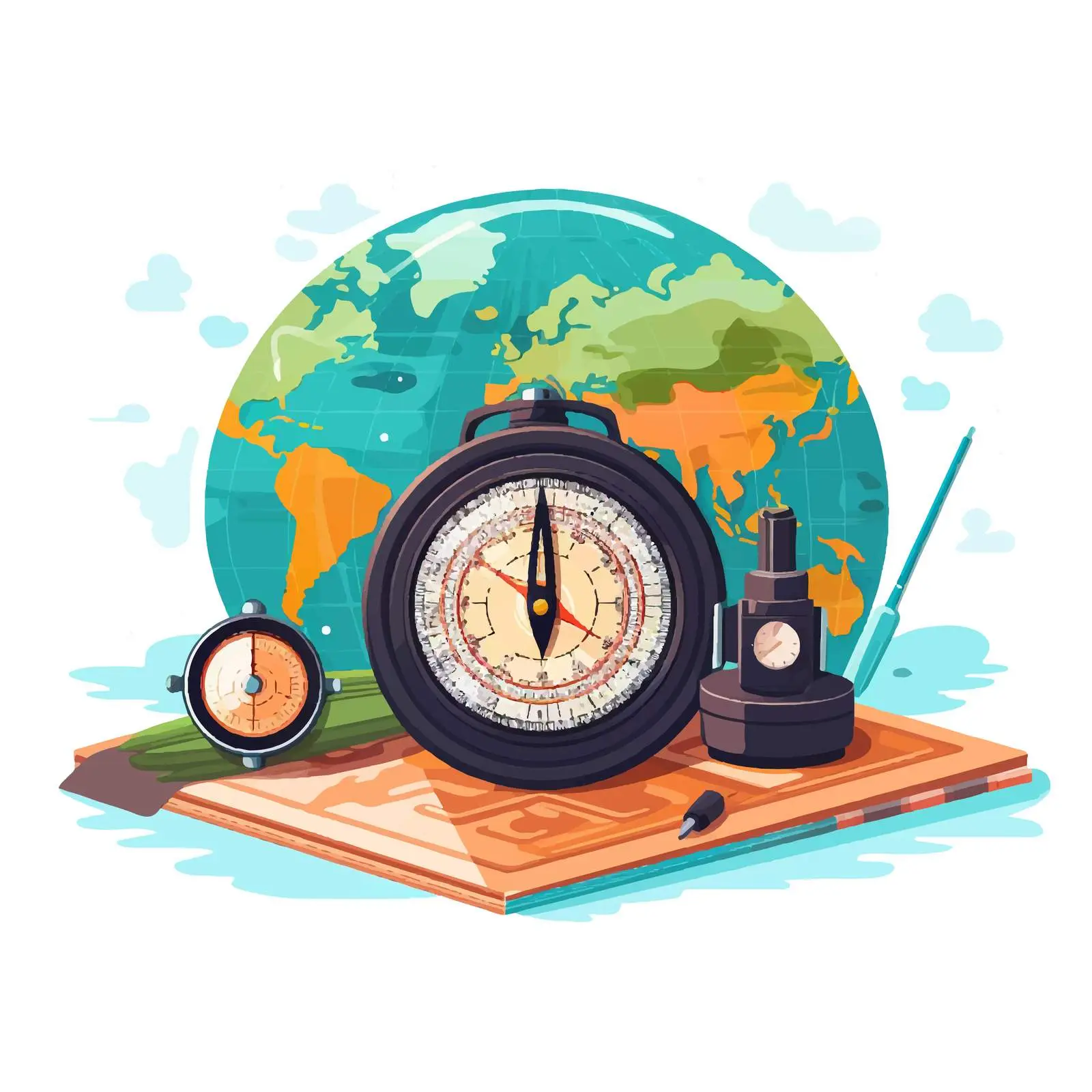 Exploration Travel and Eco Tourism Concepts — free download from Dotvec