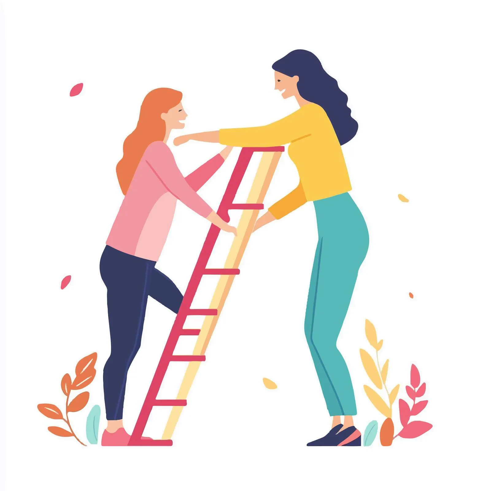 Mutual Partnership and Teamwork Concept Vector — free download from Dotvec