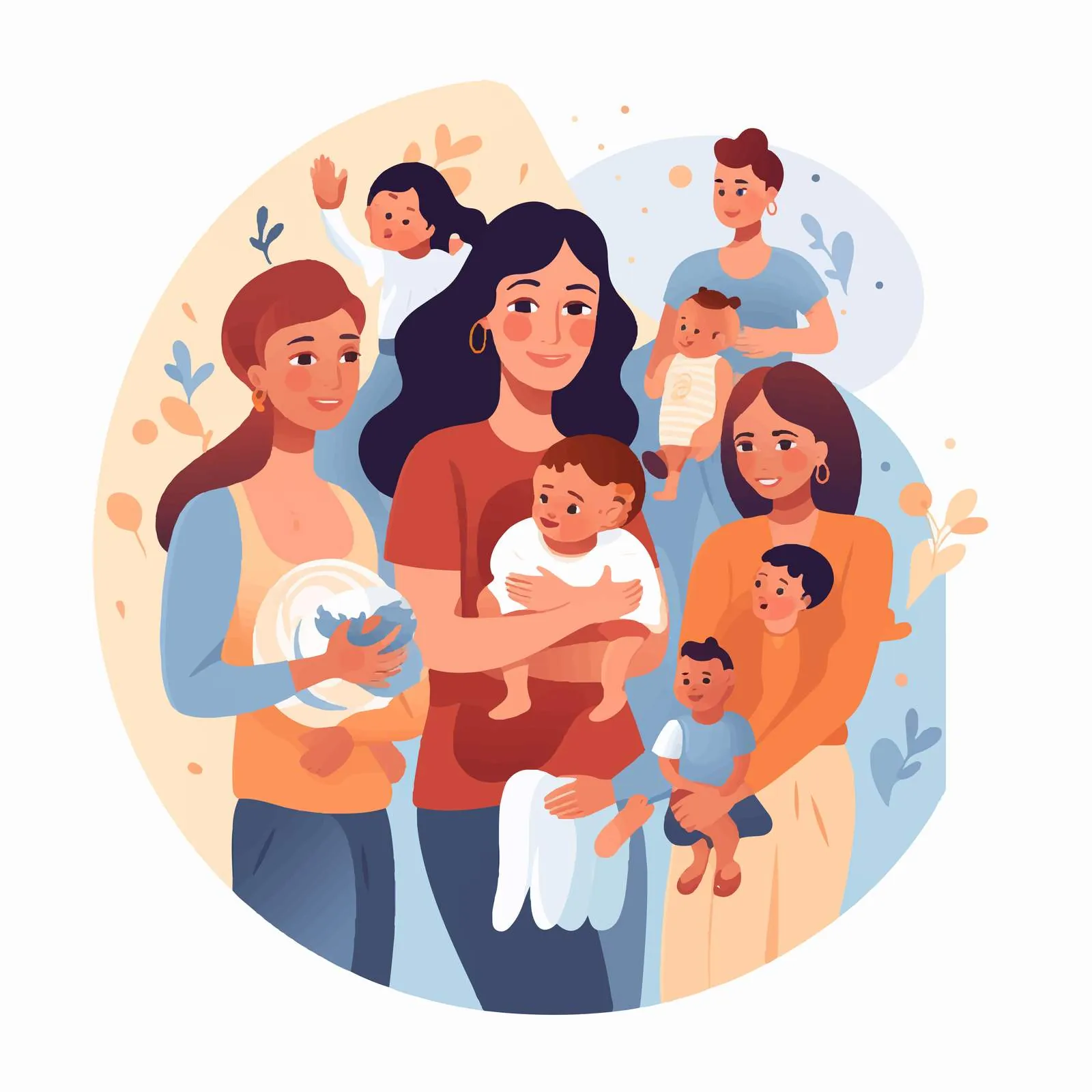 Support for Young Single Mothers — free download from Dotvec