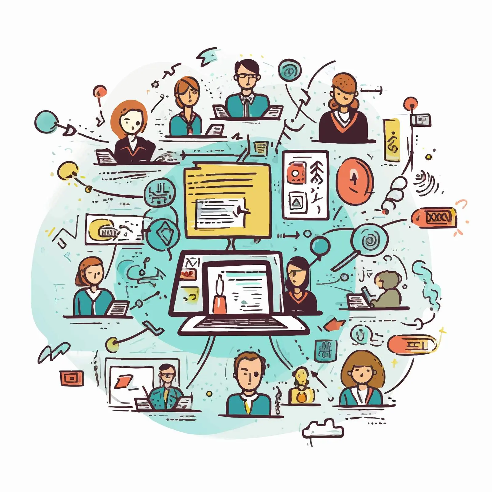 Conference Vector for Internet Group Communication — free download from Dotvec