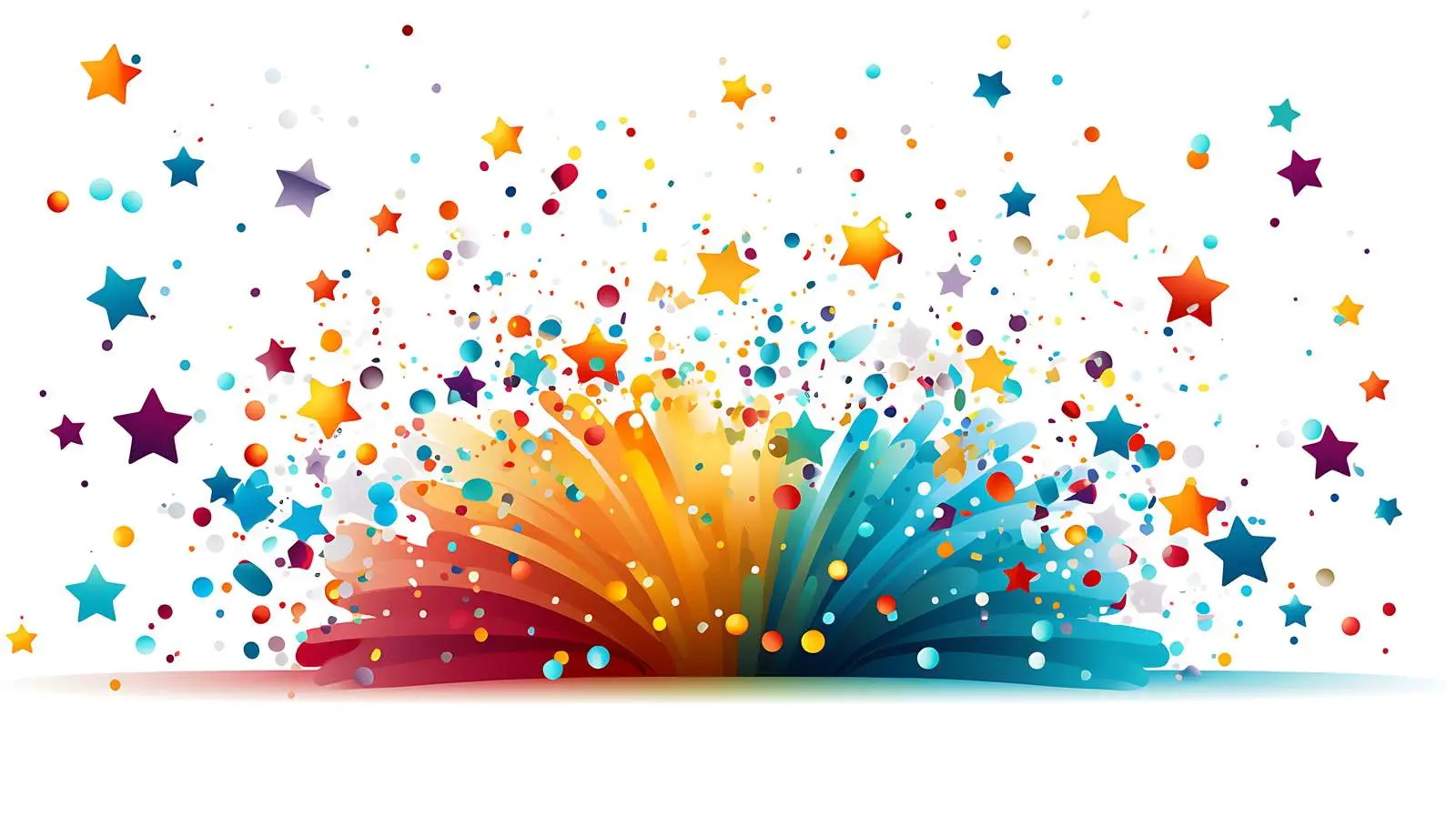 Celebration Vector Explosion Illustration — free download from Dotvec