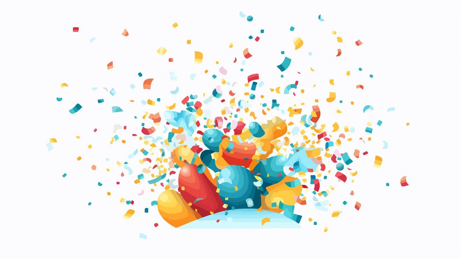 Premium Confetti Popper — free download from Dotvec