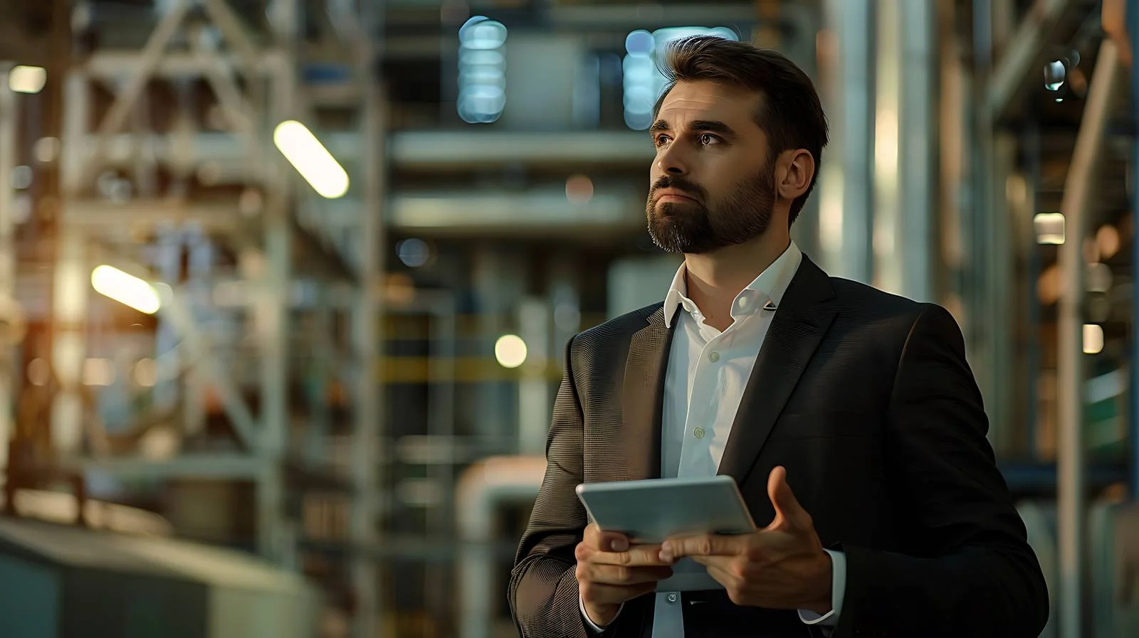 Professional Businessman With Digital Tablet — free download from Dotvec