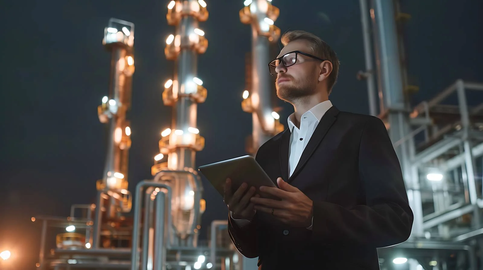 Professional Businessman with Digital Tablet — free download from Dotvec