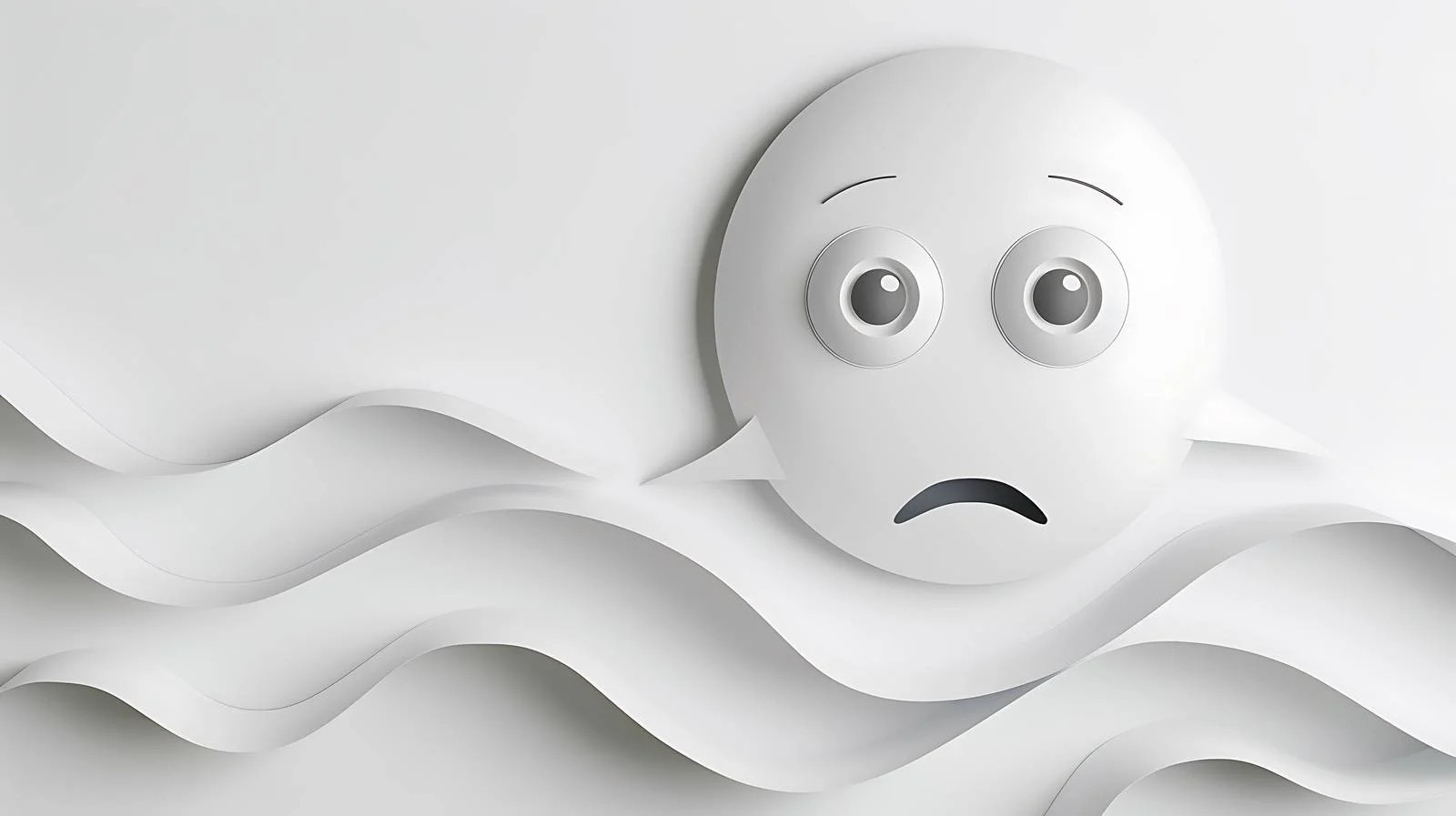 Confused Face with Speech Bubble — free download from Dotvec