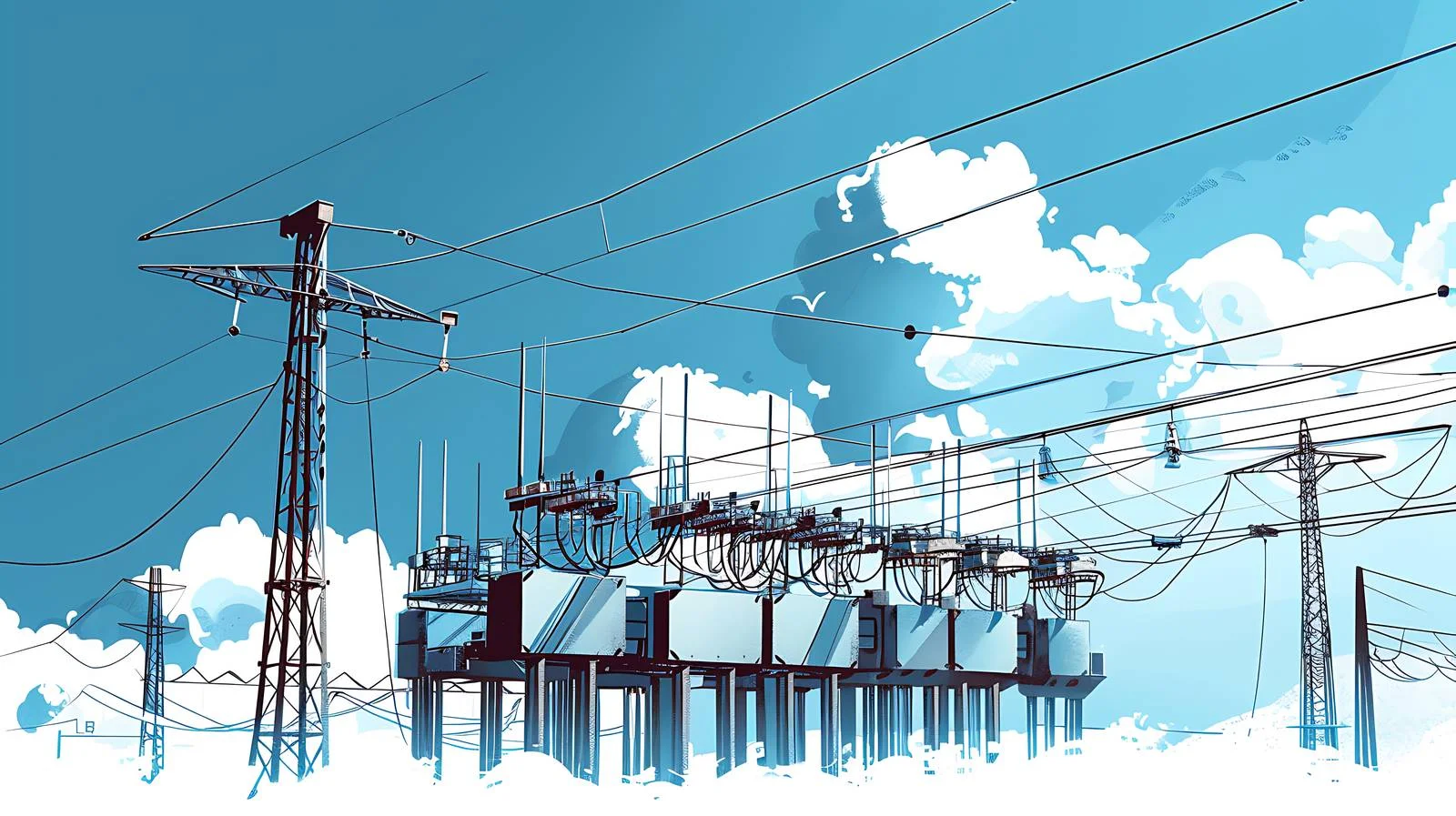 Erection of Power Transmission Substation — free download from Dotvec
