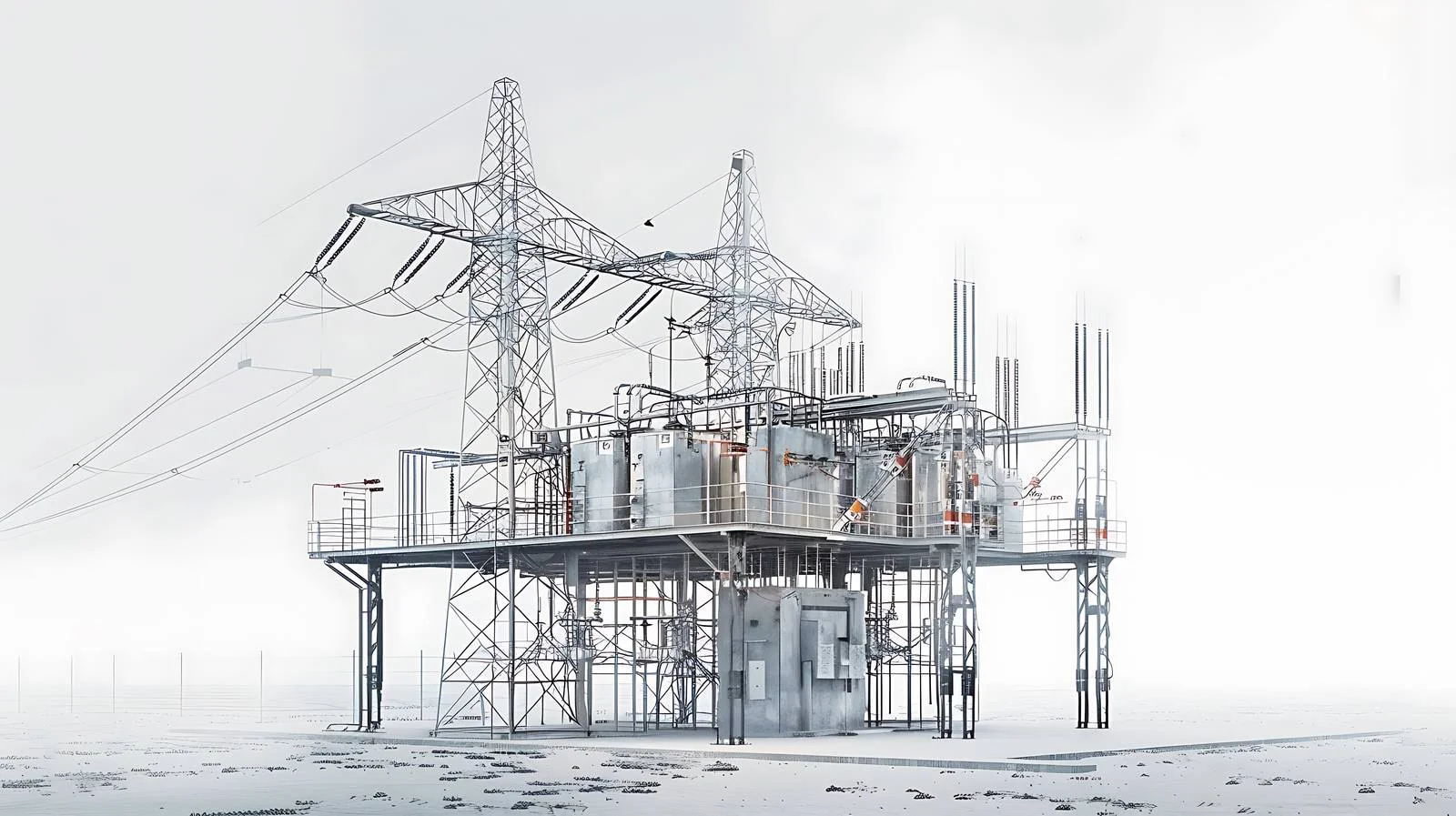 Power Substation Construction — free download from Dotvec