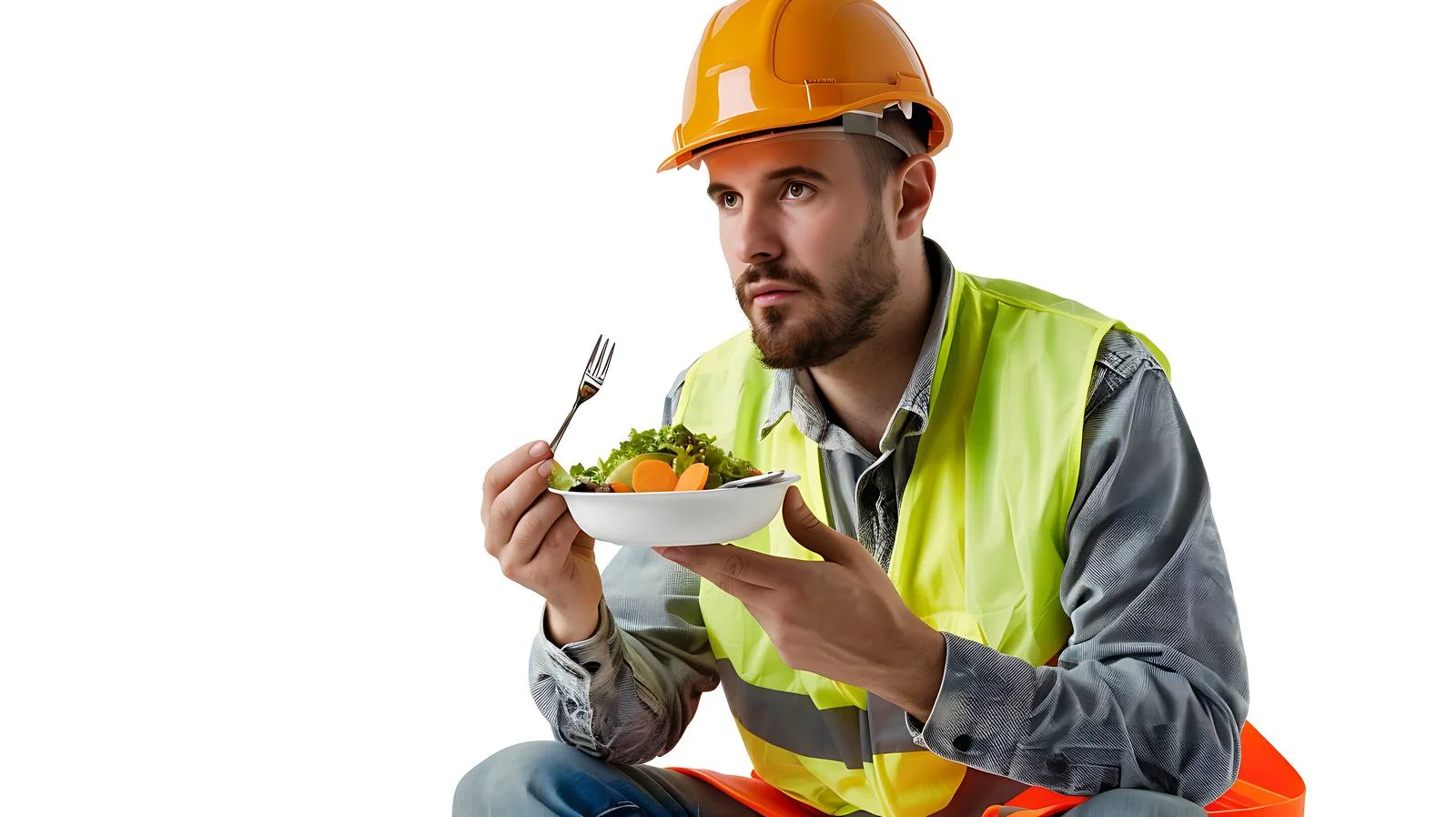 Outdoor Lunch Break at Construction Site — free download from Dotvec