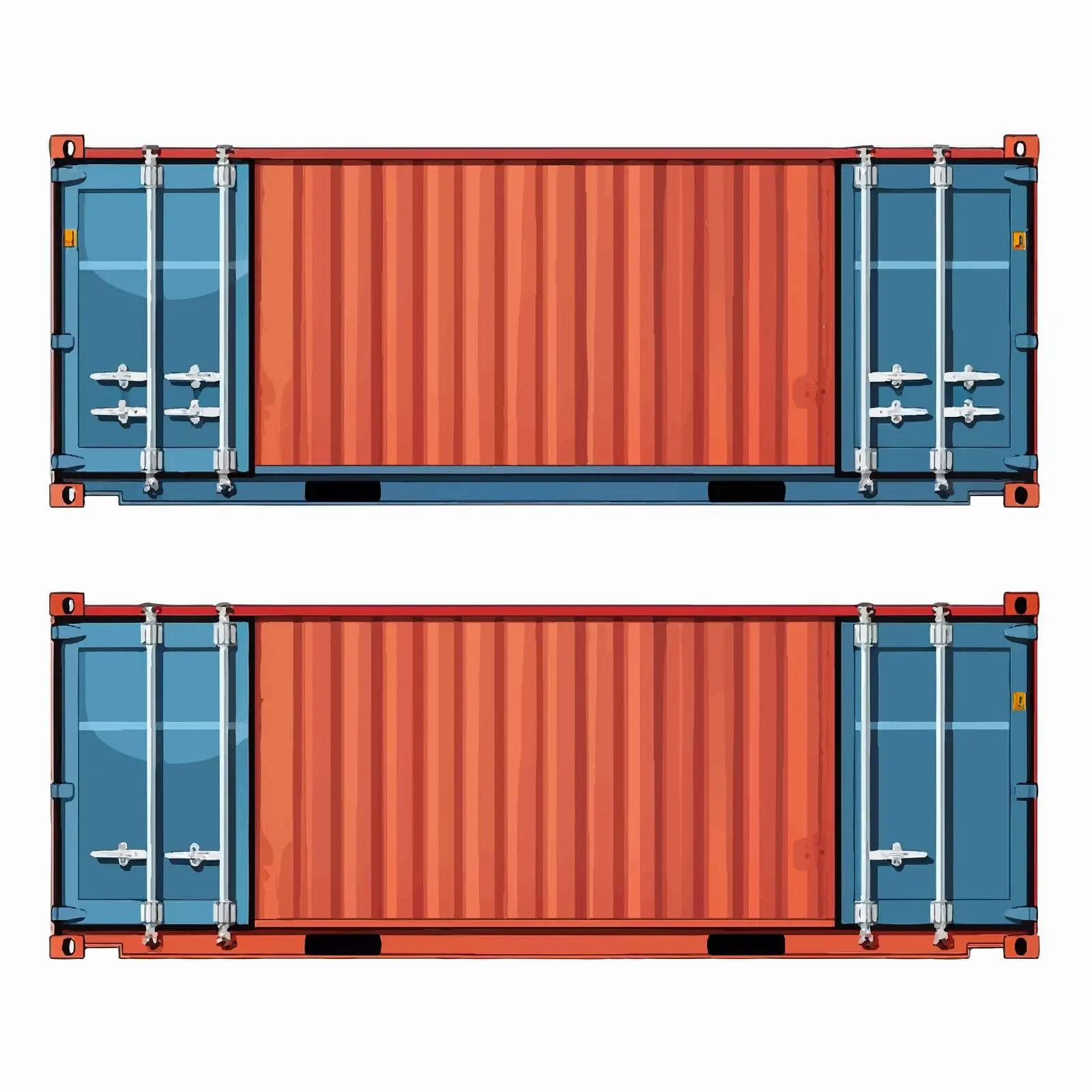 Isolated Container Vector Illustration on White Background – free filling image from Dotvec