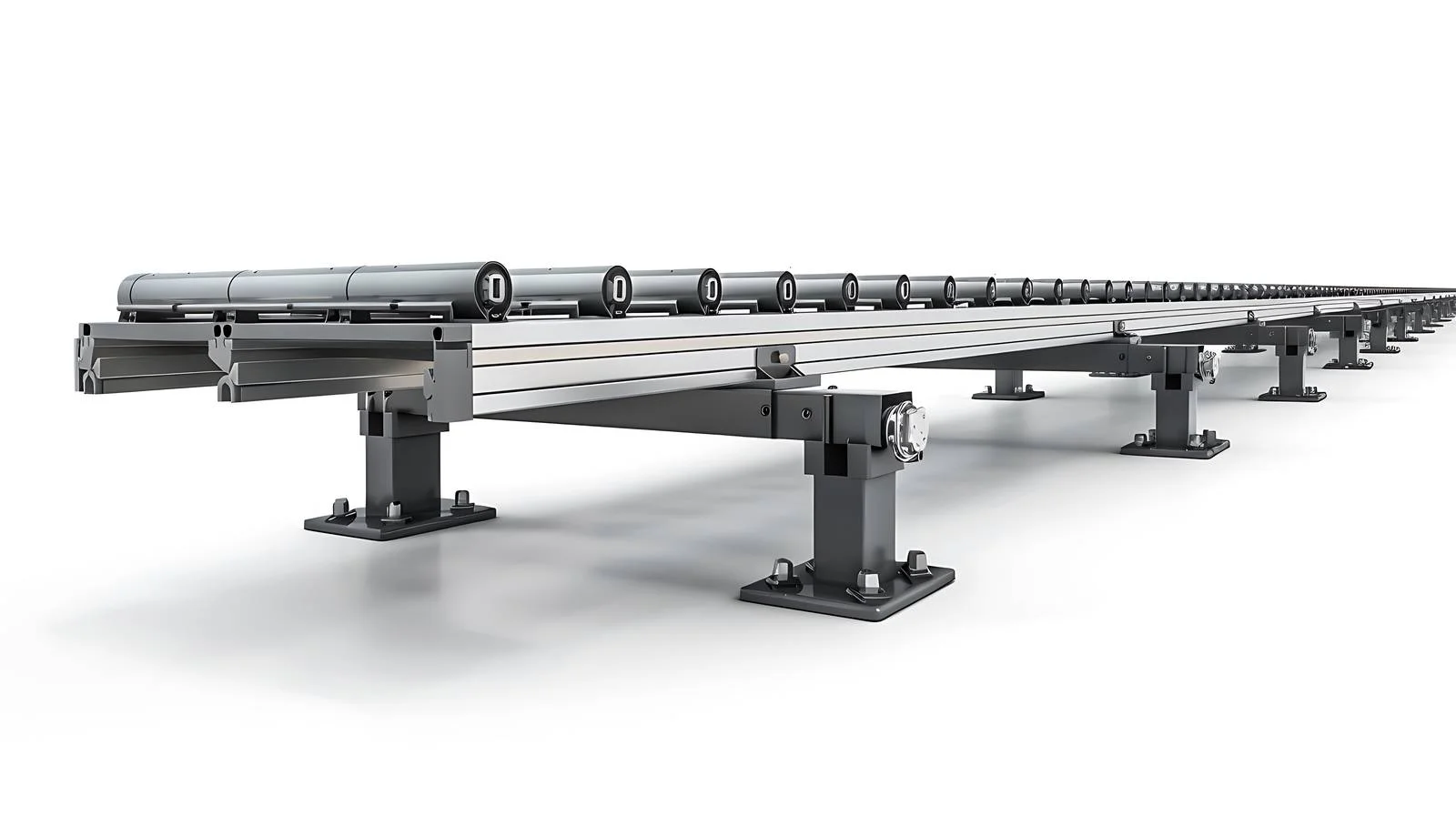 Industrial Window Pane Production Conveyor Belt — free download from Dotvec
