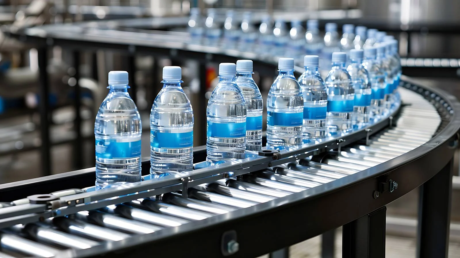 Efficient Bottling Line for Drinking Water — free download from Dotvec