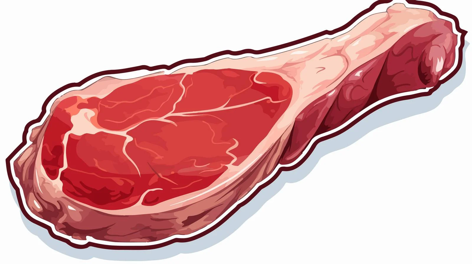 Cartoon Roast Beef Speech Bubble Image — free download from Dotvec