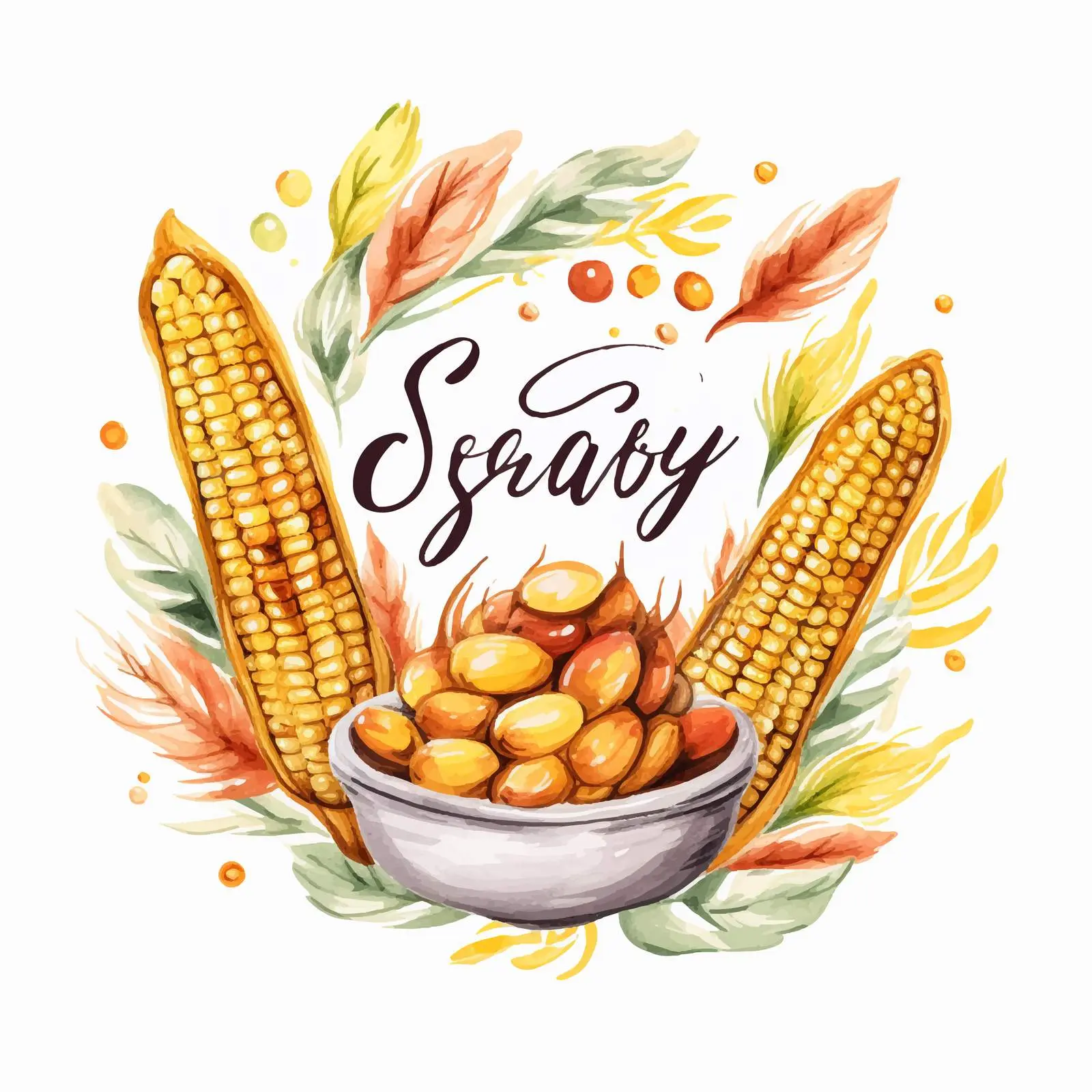 Easy Cooking Hand Lettering for Delicious Snacks – free illustrated recipes image from Dotvec