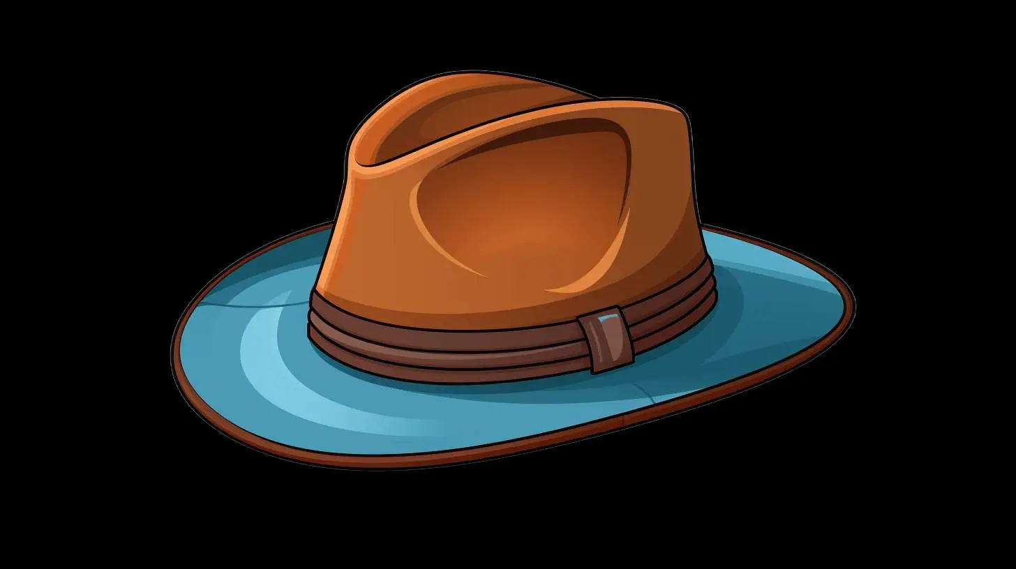 Cool Hat Cartoon Illustration — free download from Dotvec
