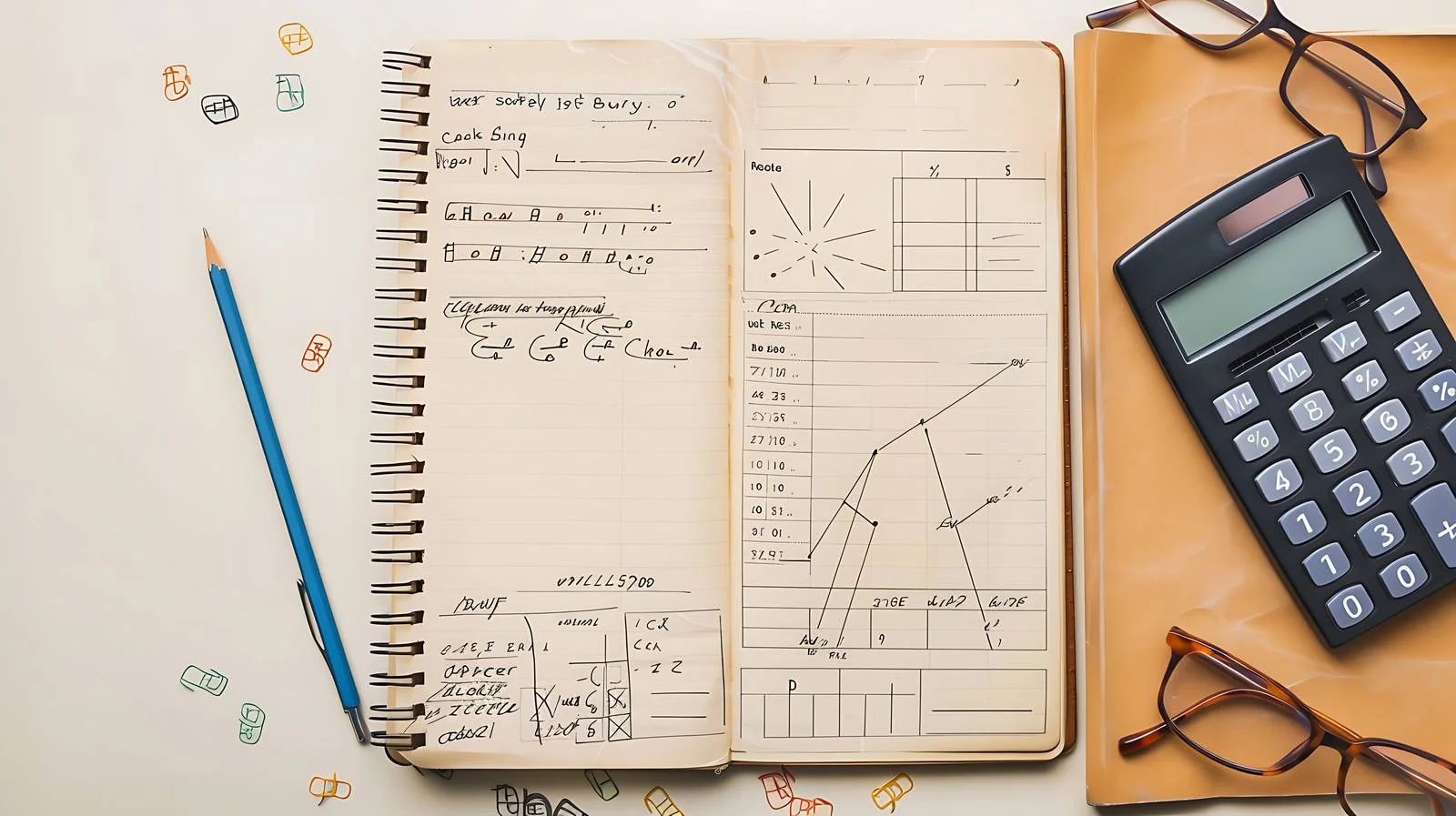 Math Formulas and Calculator on Copybook – free maths image from Dotvec