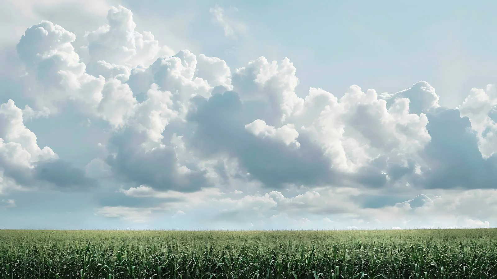 Agricultural fields under dramatic cloudy sky — free download from Dotvec