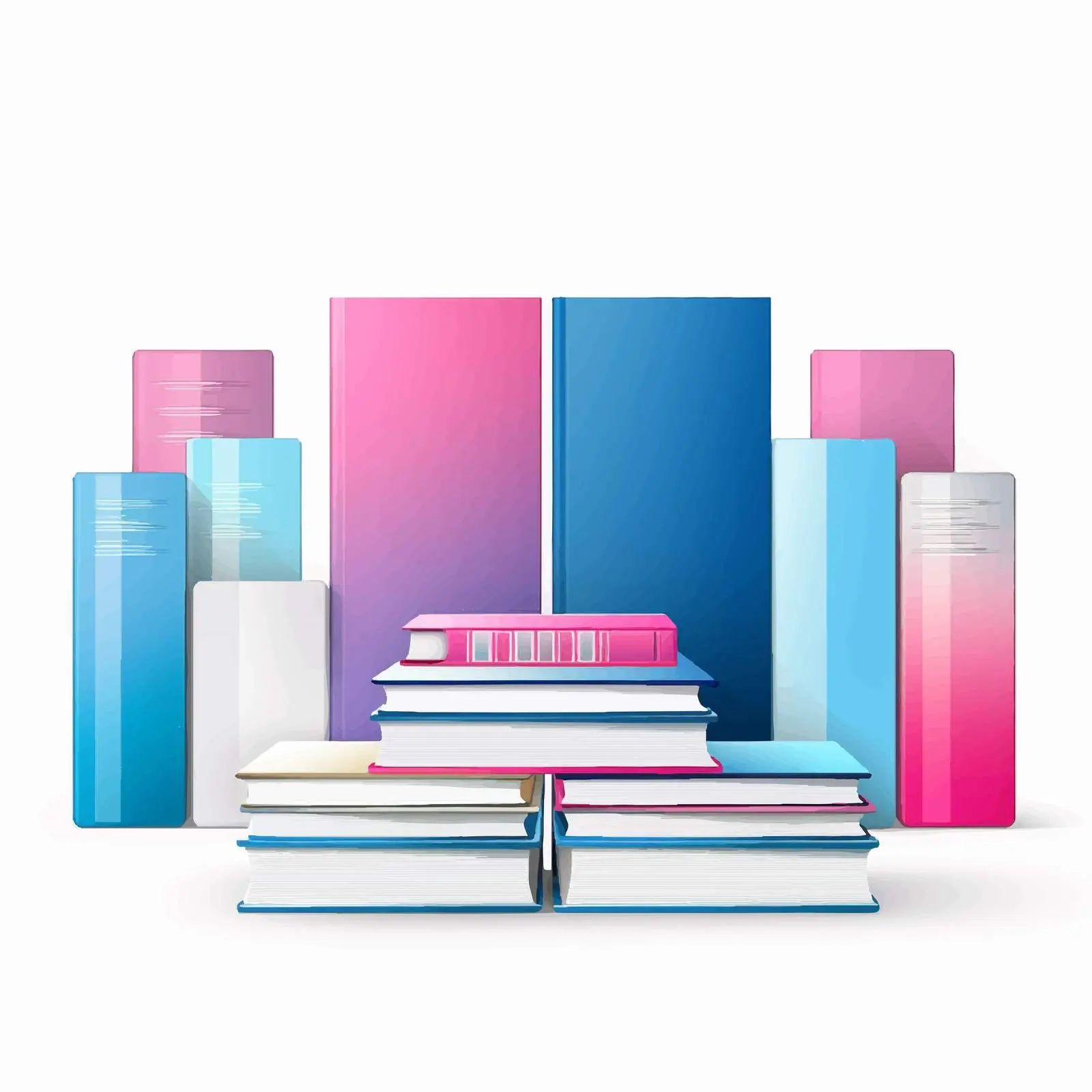 Corporate Branding Mockup Featuring Book Covers — free download from Dotvec