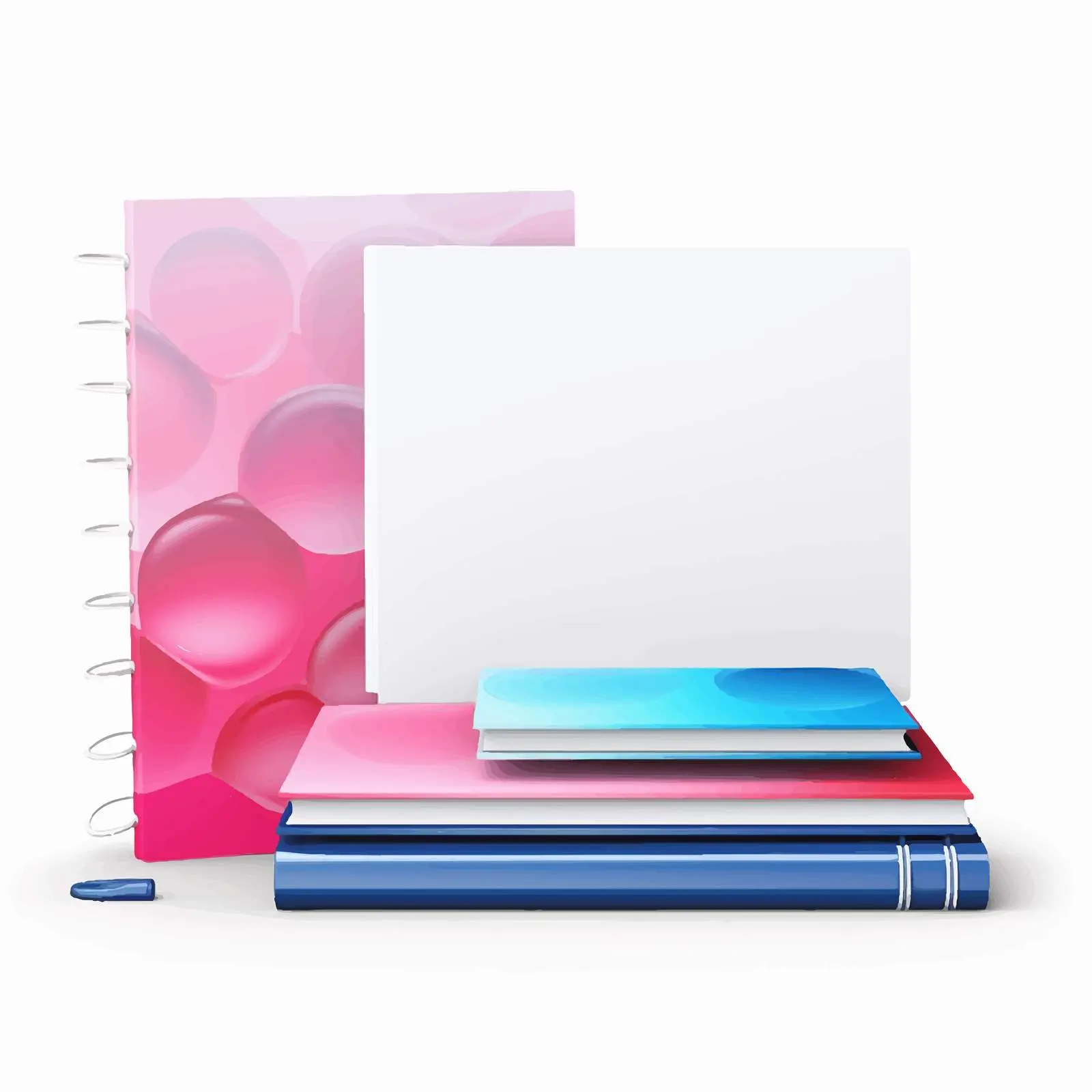 Corporate Identity Branding Mockup with Book Covers — free download from Dotvec