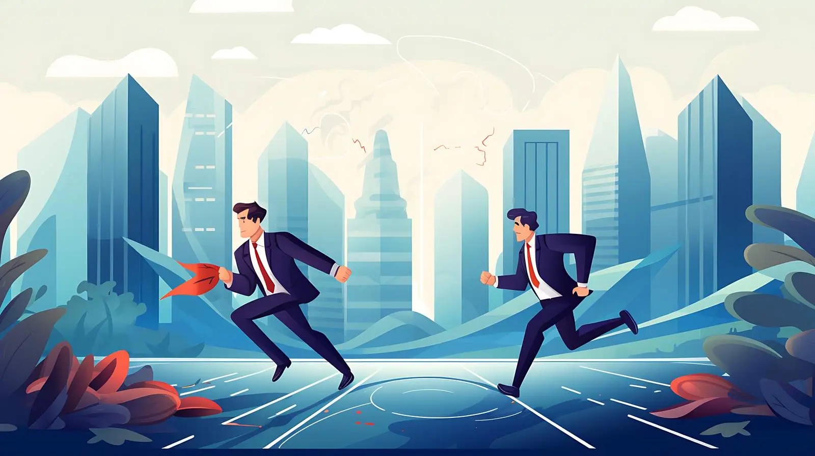 Business Competition Strategy Image — free download from Dotvec