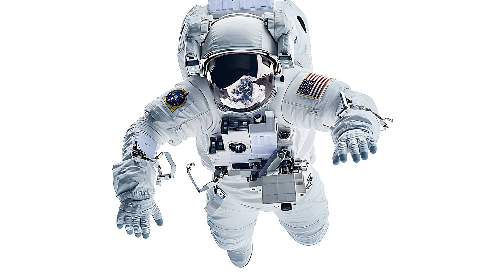 Cosmonaut in Outer Space — free download from Dotvec