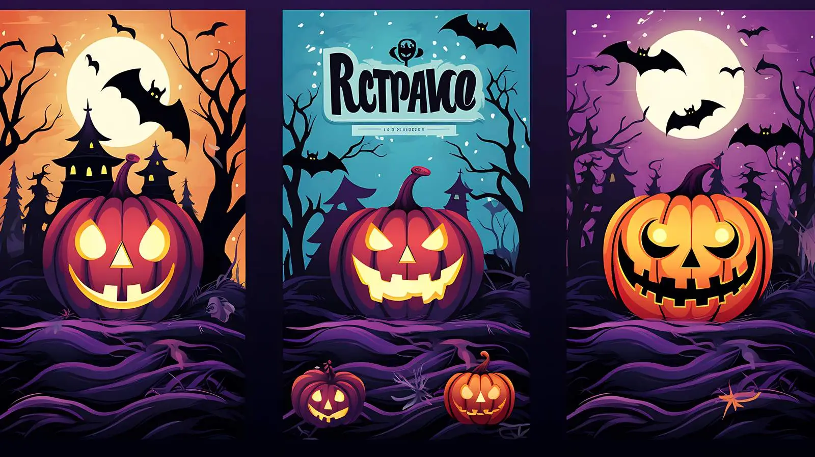Halloween Costume Contest Poster Design — free download from Dotvec