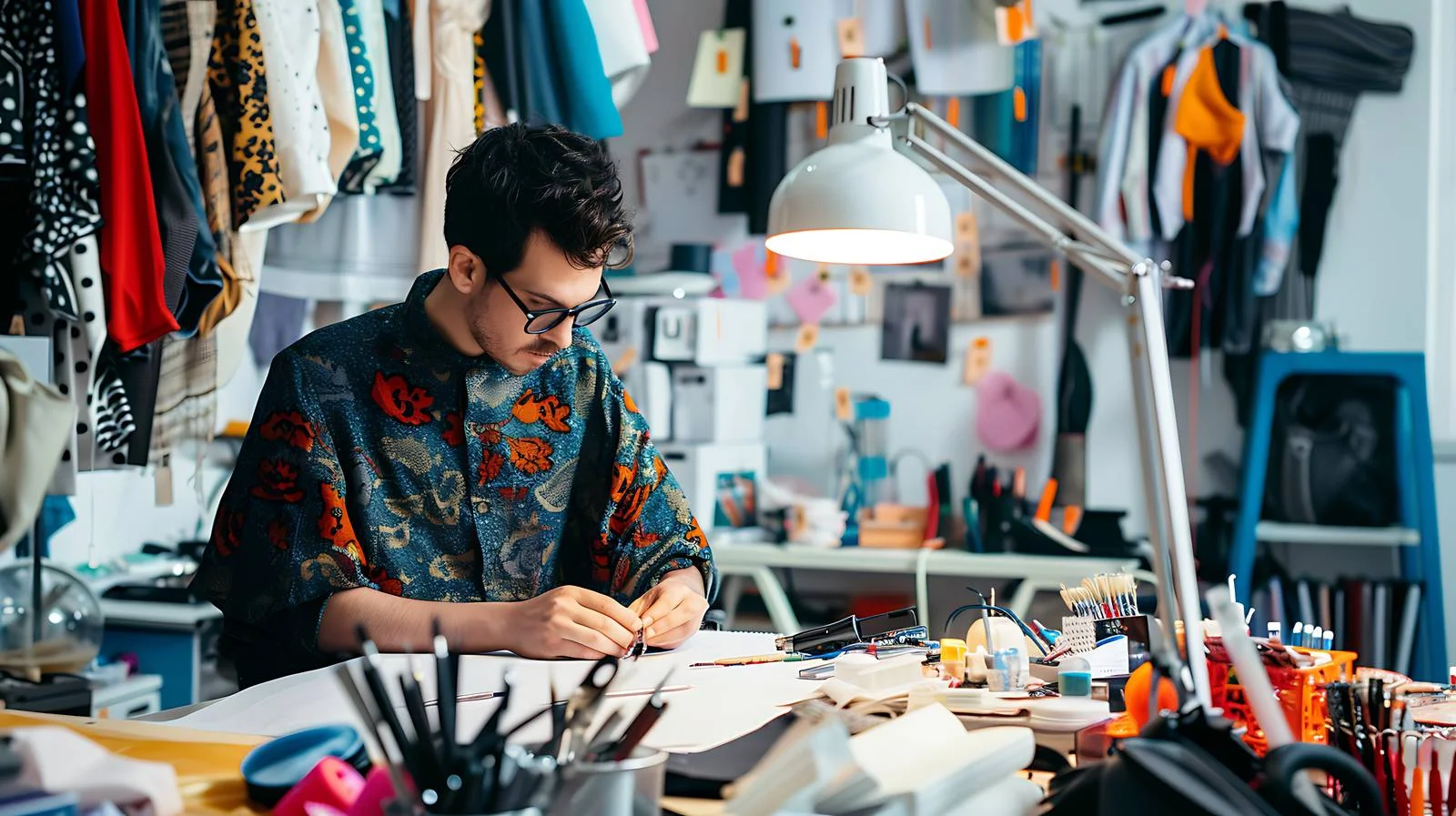 Costume Designer in Office Setting — free download from Dotvec