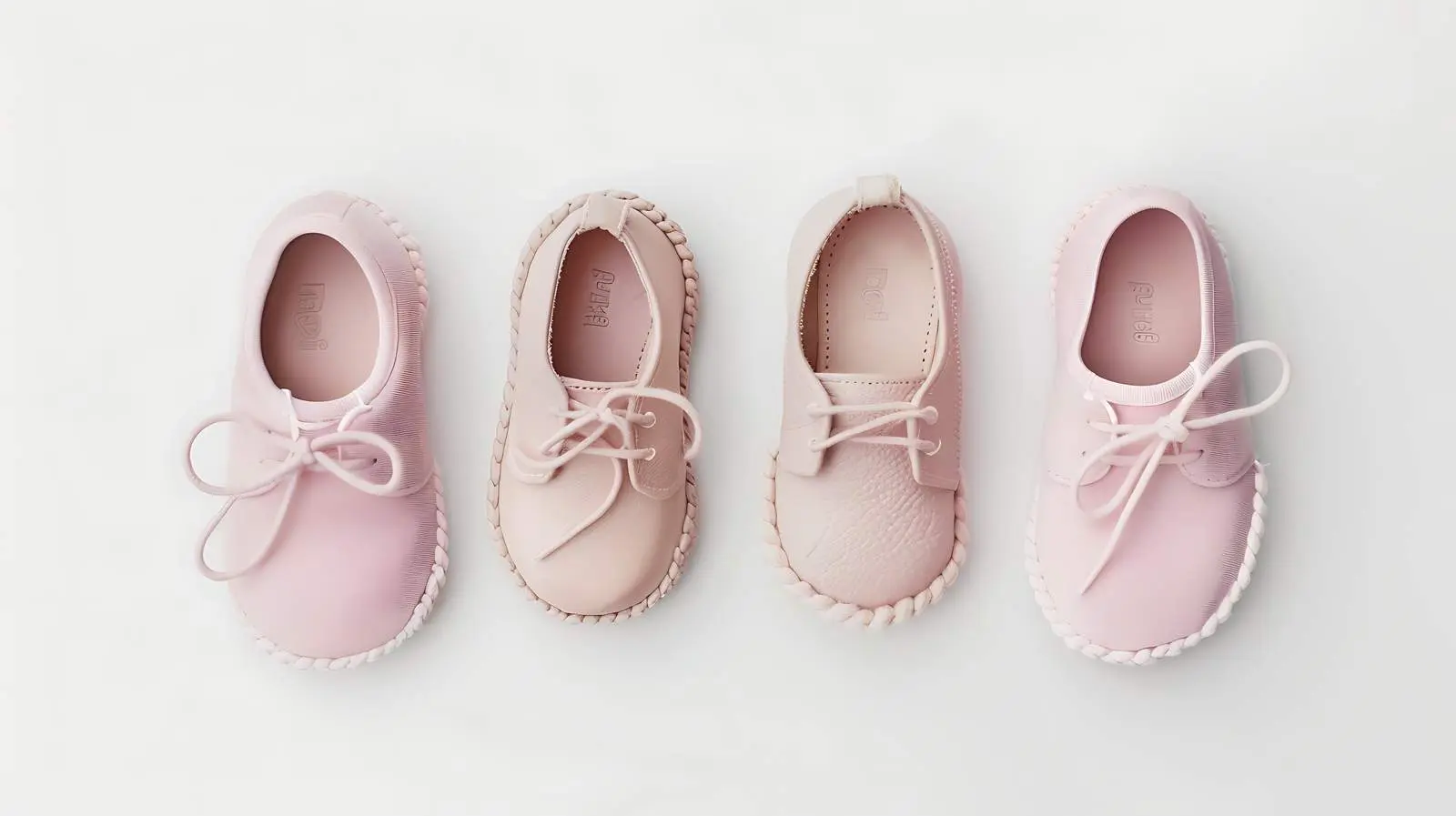 Aesthetic Nordic Cotton Baby Shoes Flat Lay – free adorable footwear image from Dotvec