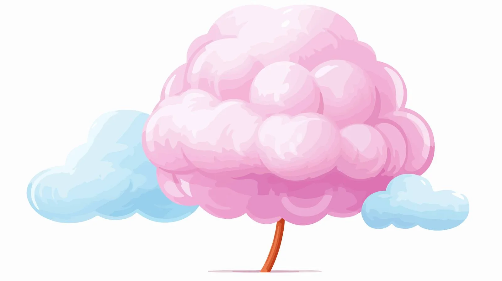 Vibrant Cotton Candy Carto Image — free download from Dotvec