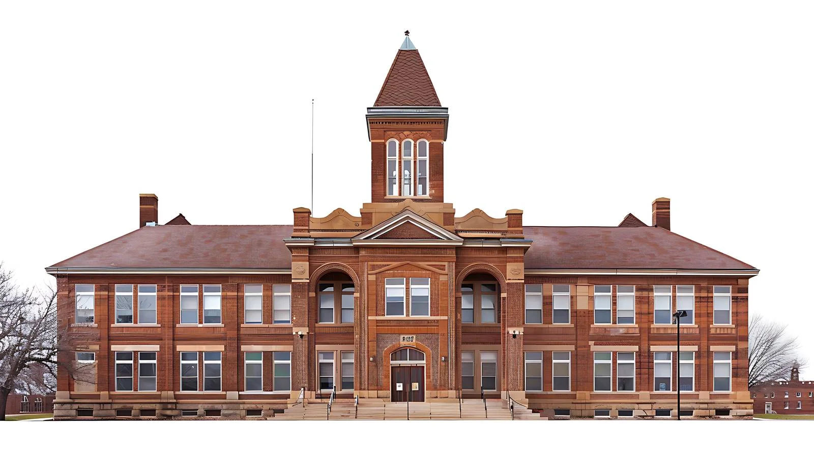 Windom Minnesota Cottonwood County Courthouse View — free download from Dotvec
