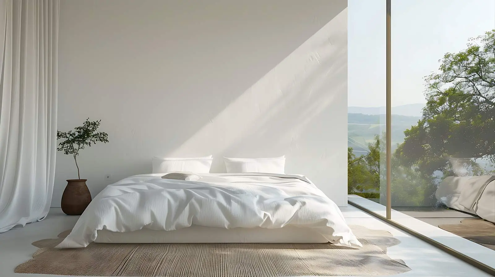 Cozy Countryside Villa Bedroom with Scenic View — free download from Dotvec