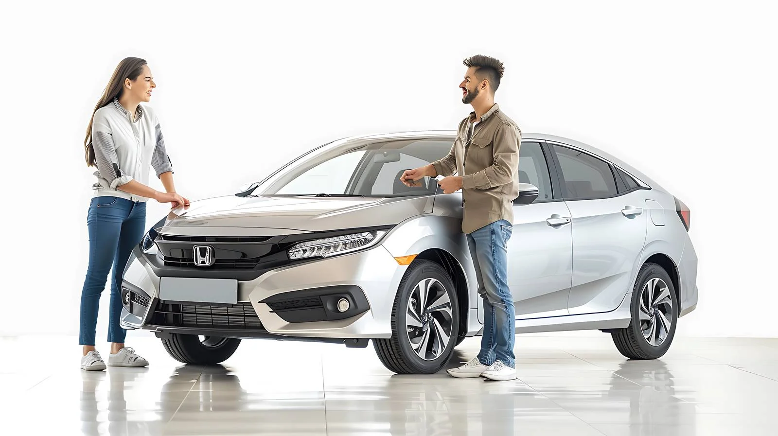 New Car Purchase at Dealership — free download from Dotvec