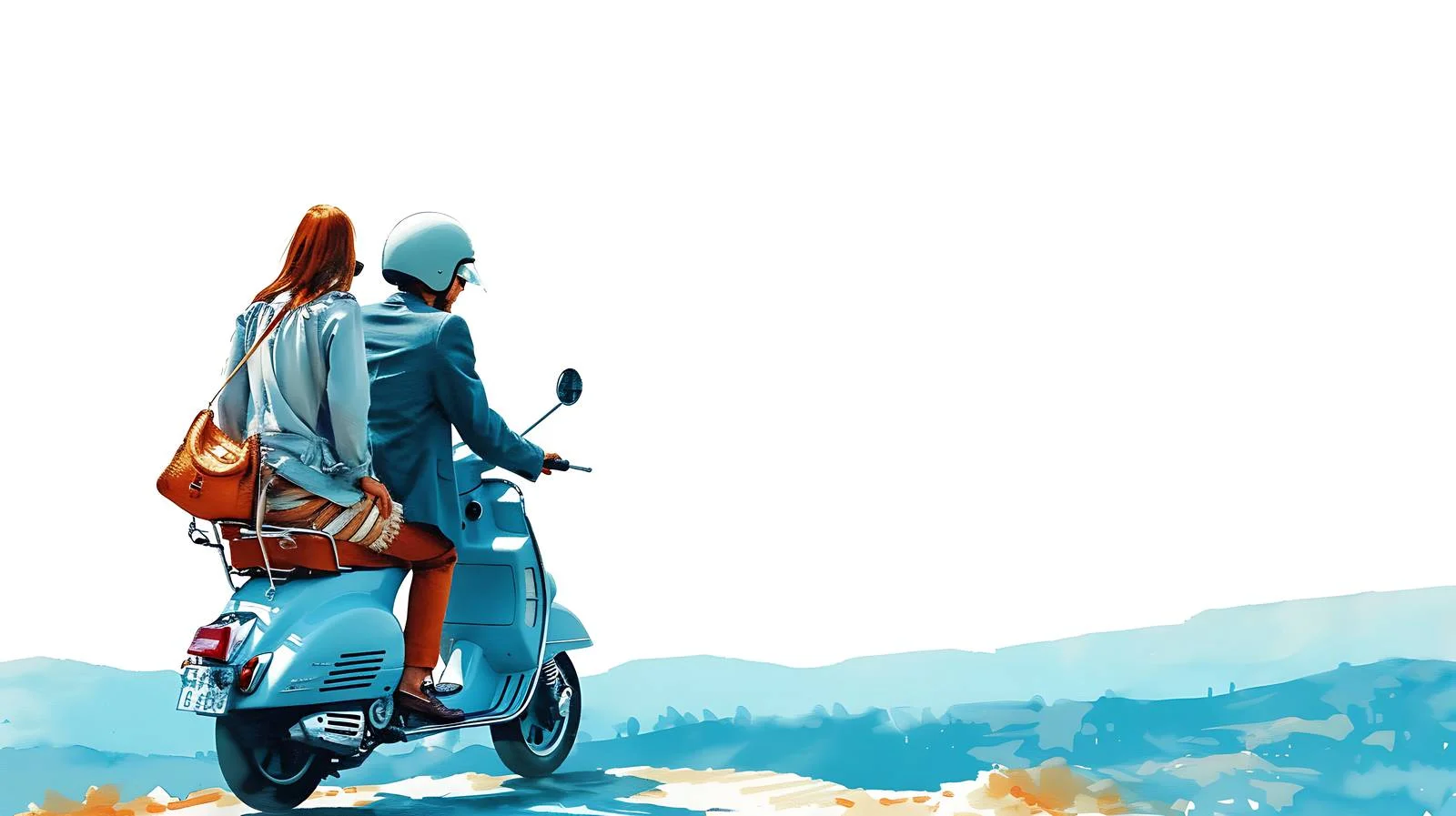 Romantic Vespa Exploration in Tuscany, Italy — free download from Dotvec