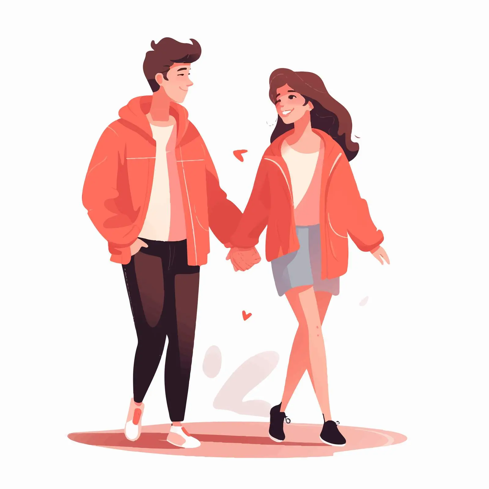 Couple on Romantic Date in Casual Attire — free download from Dotvec