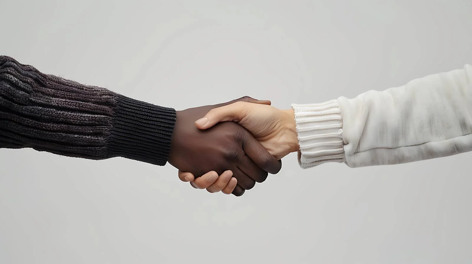 Serene Couple Hands Gray Background — free download from Dotvec