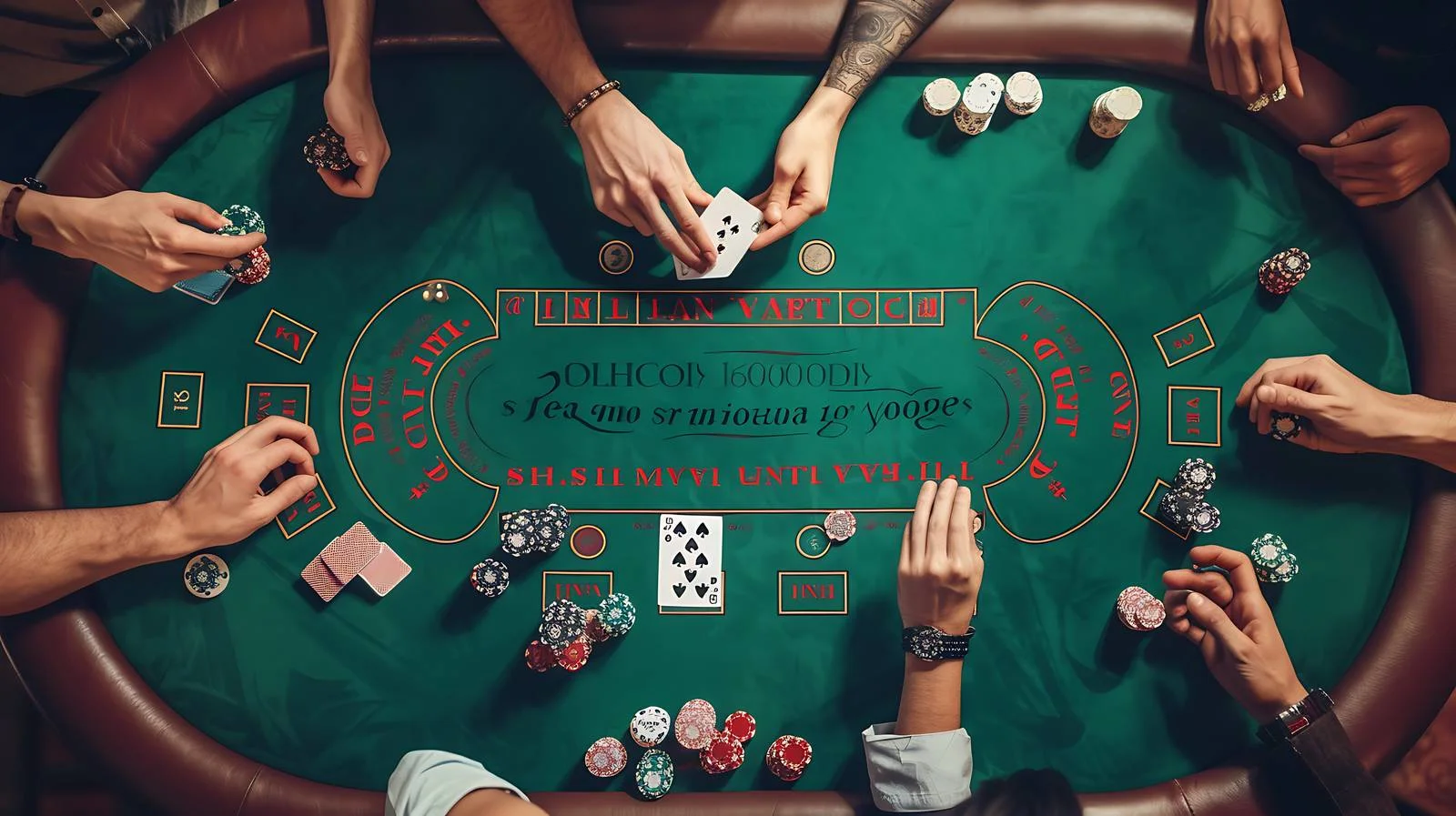 Casino Couple Poker Green Table Game — free download from Dotvec